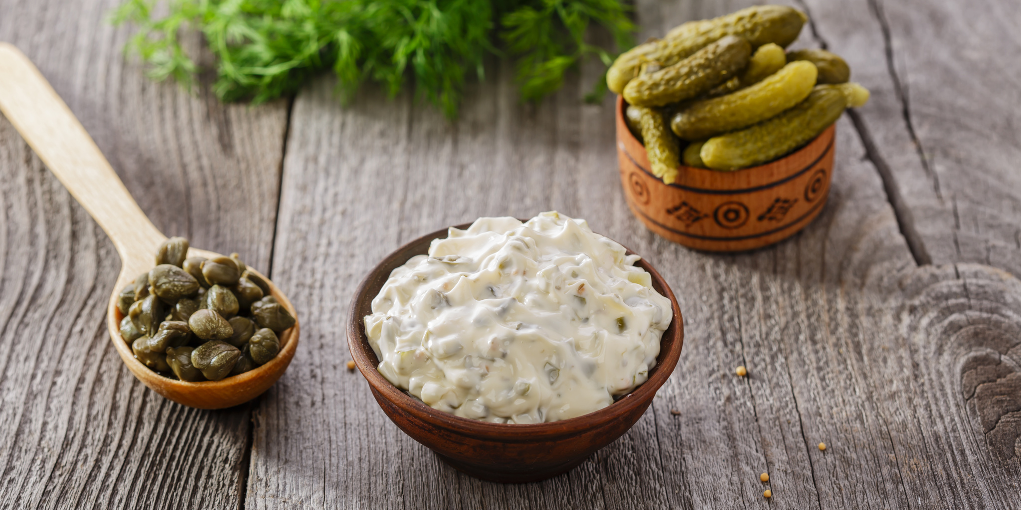 Vegan Tartar Sauce with Capers, Fresh Herbs, and Dijon Mustard at foodious.com