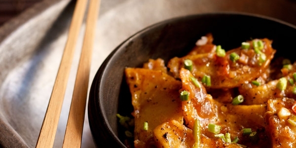 Schezwan Chilli Potatoes at foodious.com