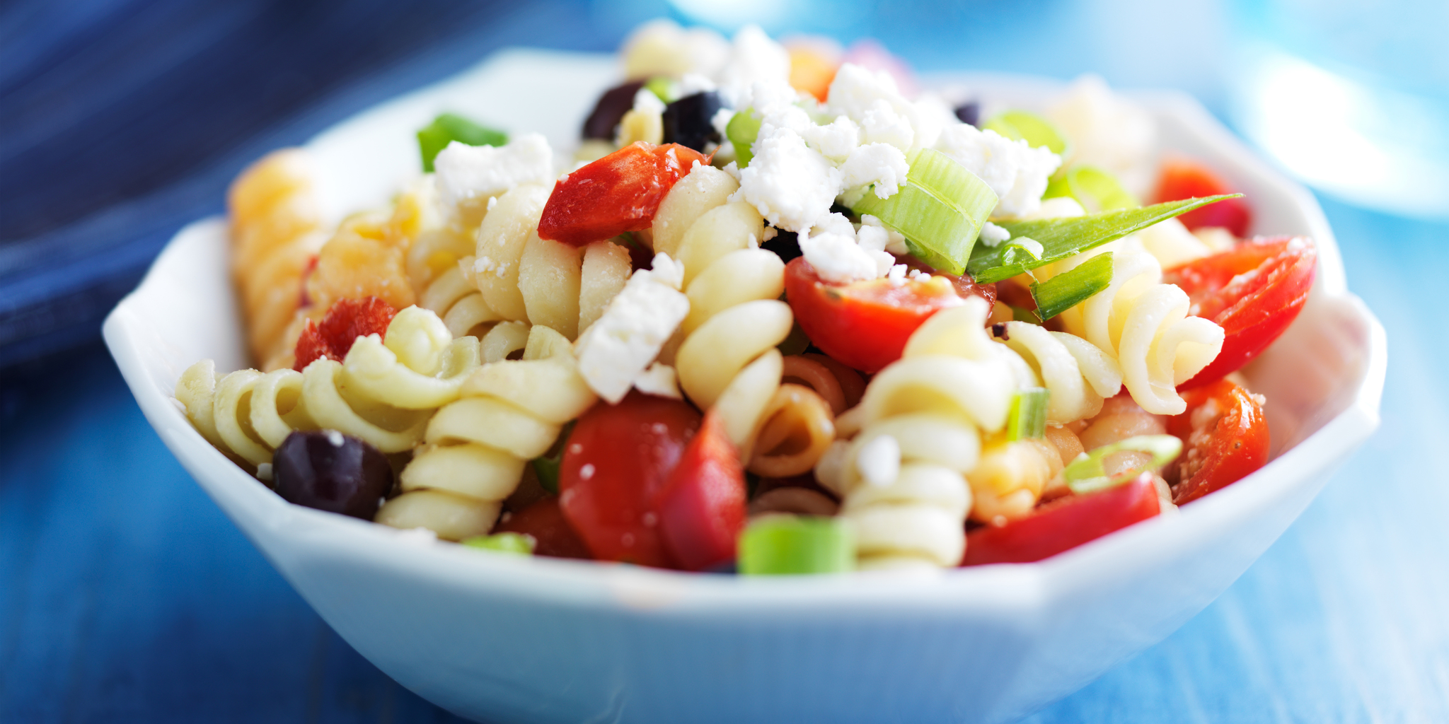 Greek Pasta Salad at foodious.com