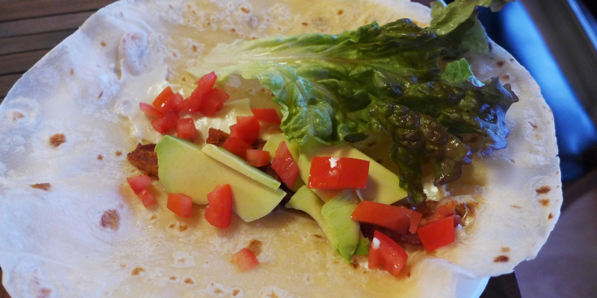 BLT Tortillas at foodious.com