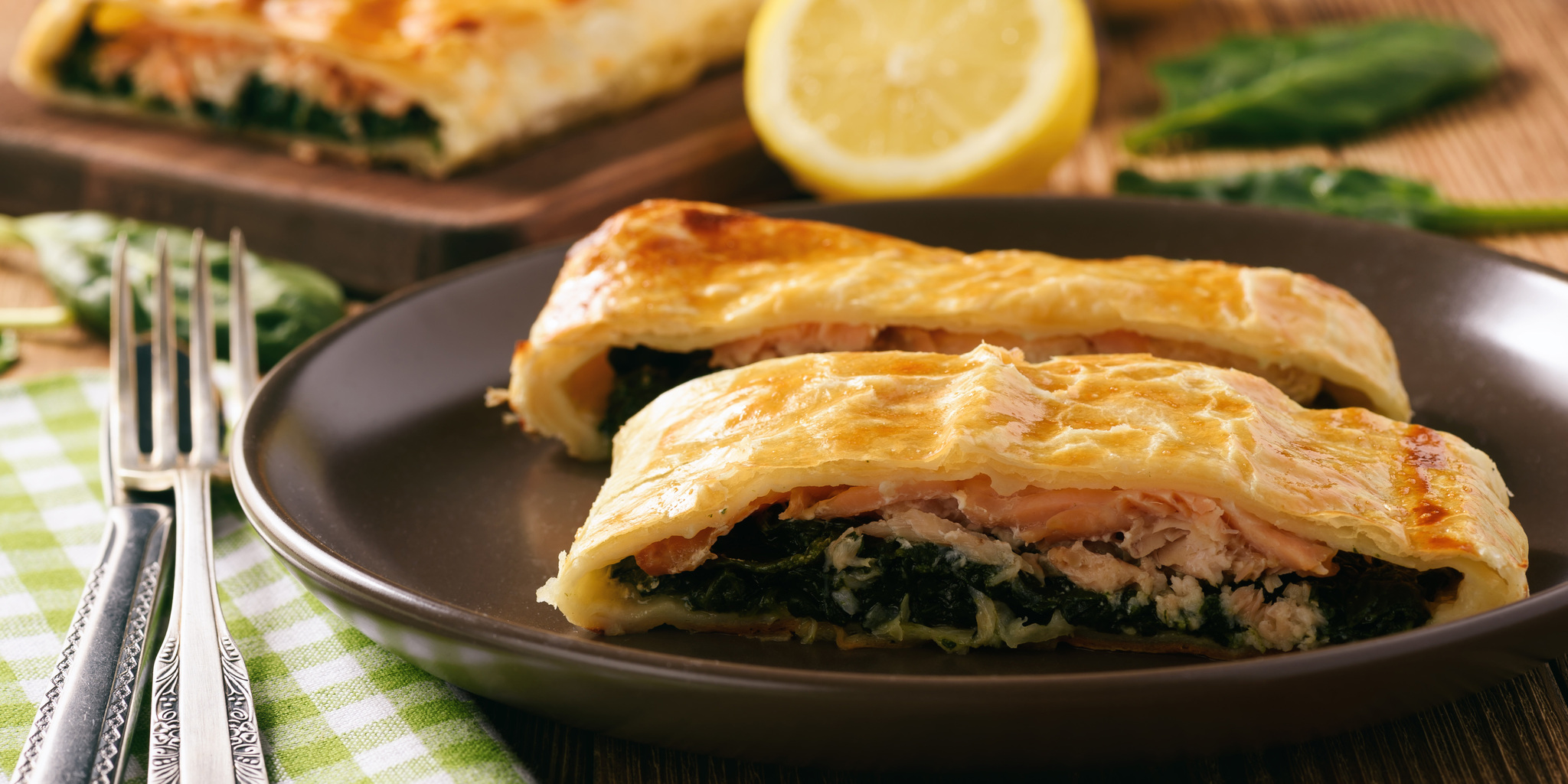 Puff Pastry Salmon pie