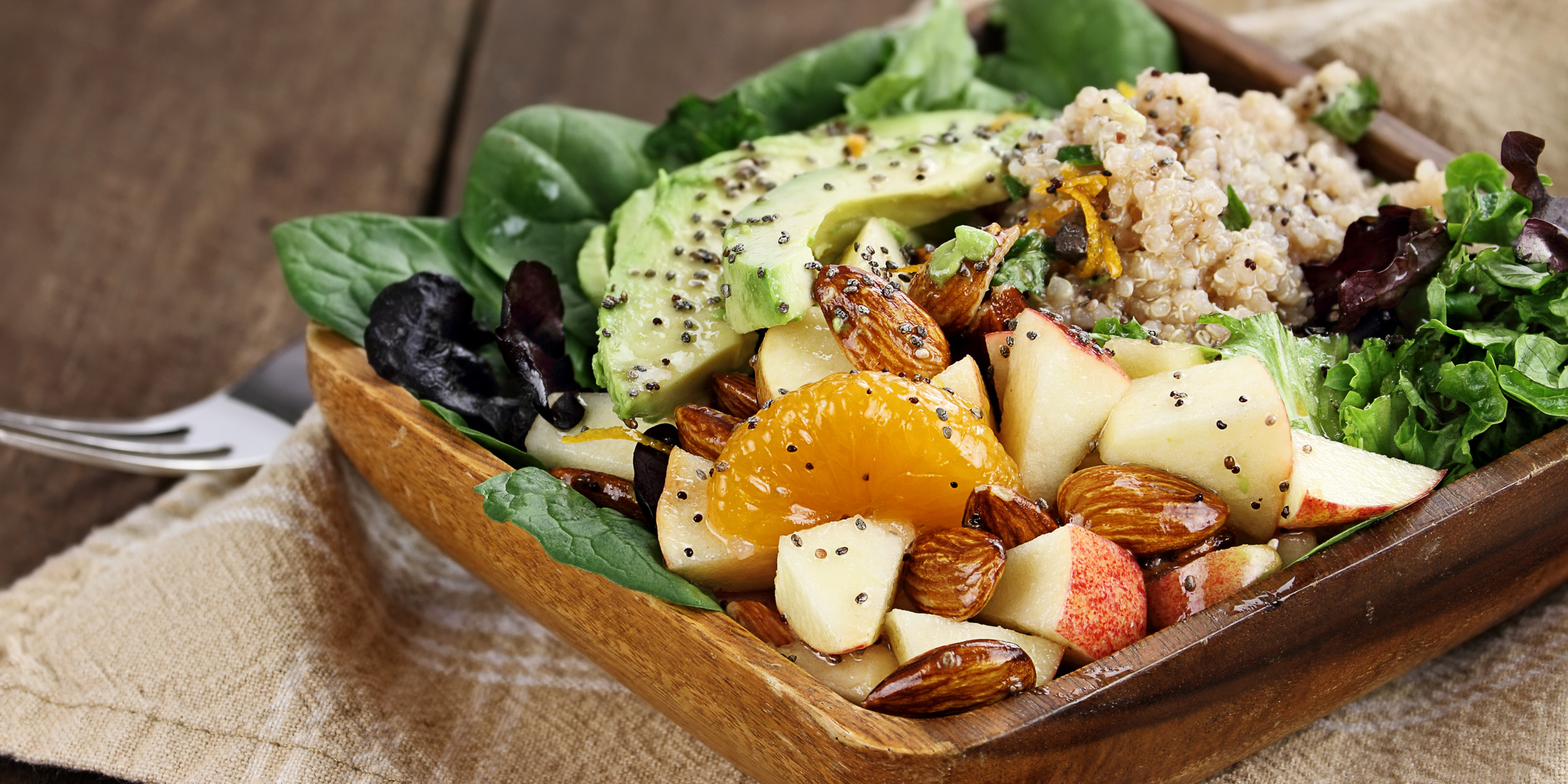 Fruit and Quinoa Salad at foodious.com