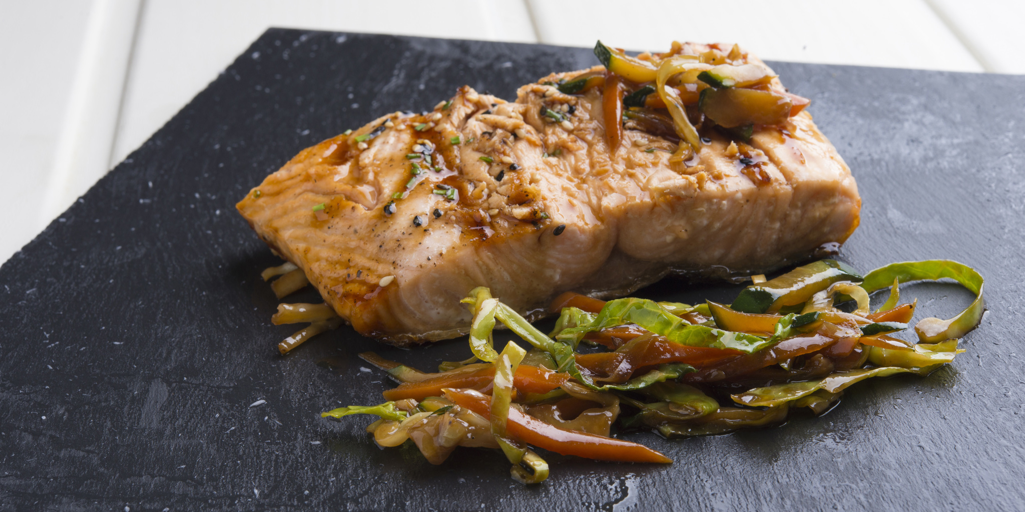 Teriyaki Salmon at foodious.com