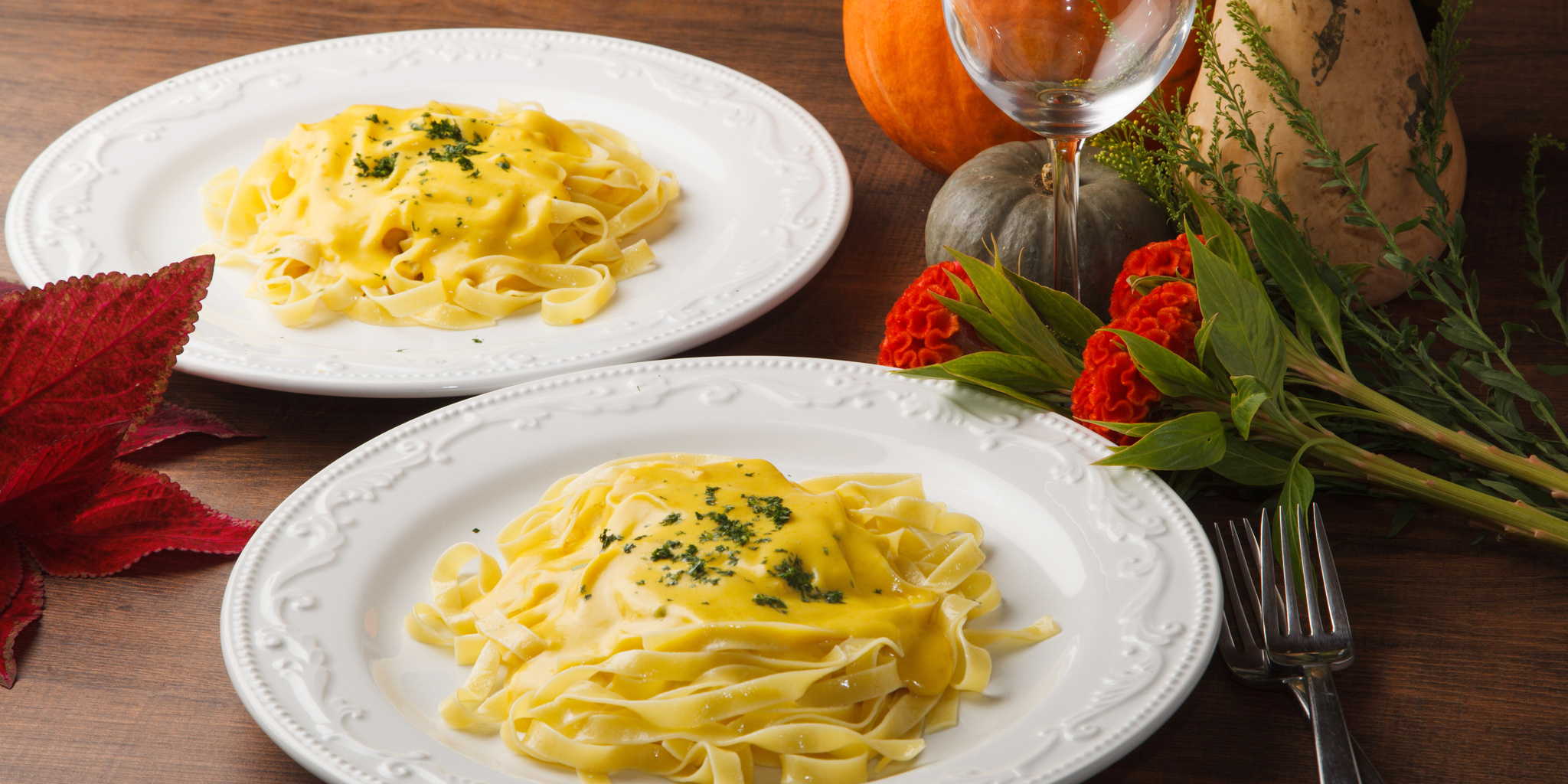 Pumpkin Alfredo at foodious.com
