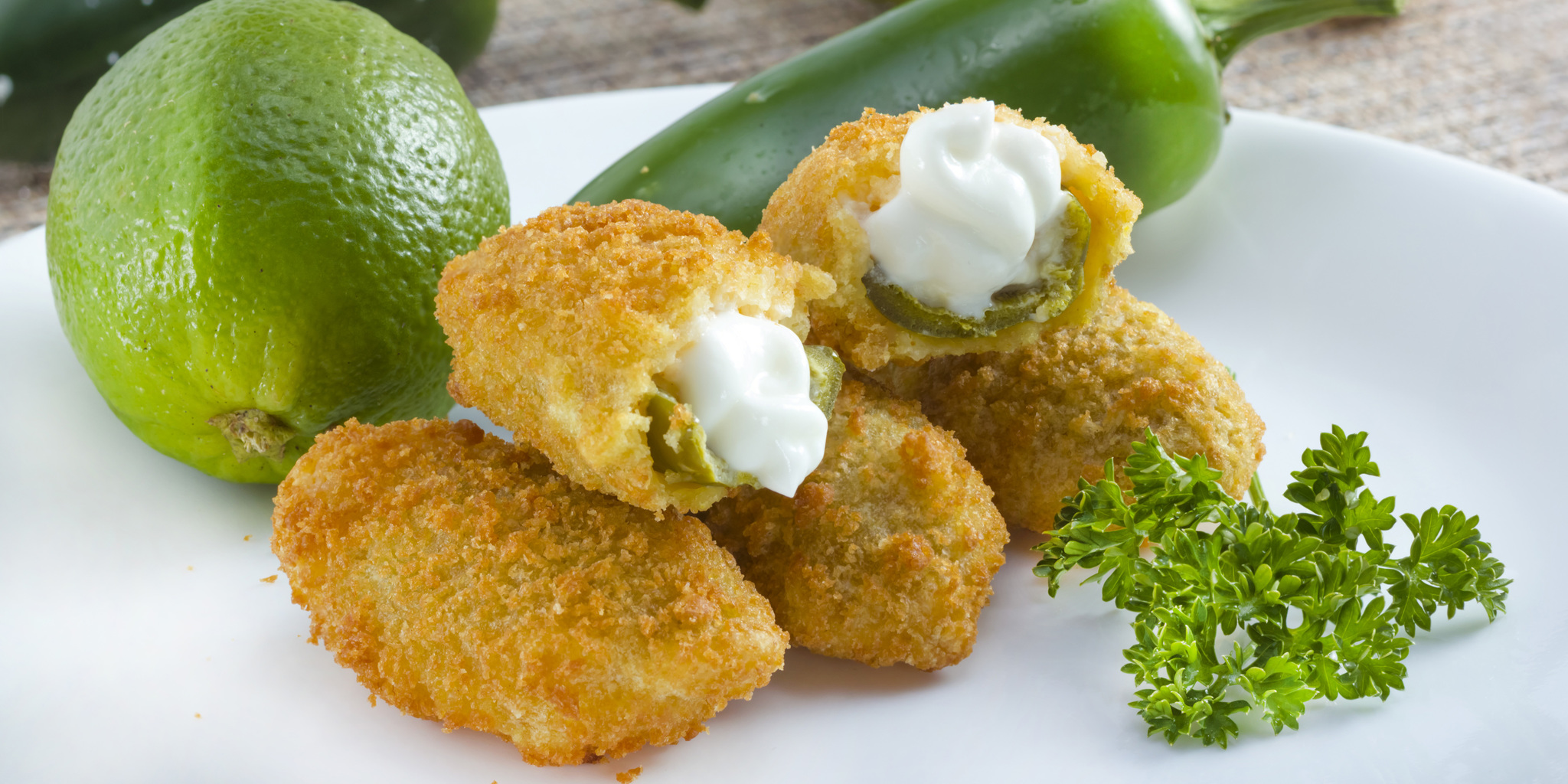 Fried Stuffed Jalapeños at foodious.com