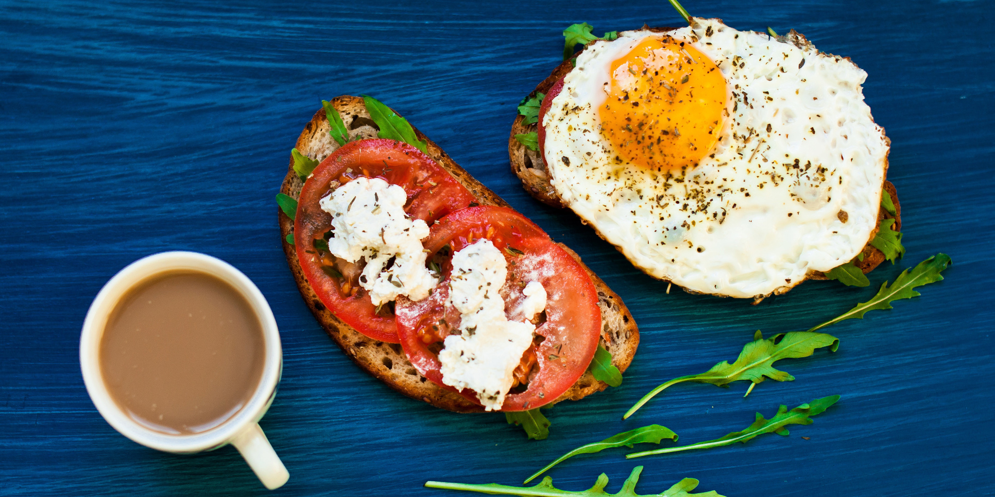 Feta Tomato Egg Sandwich at foodious.com