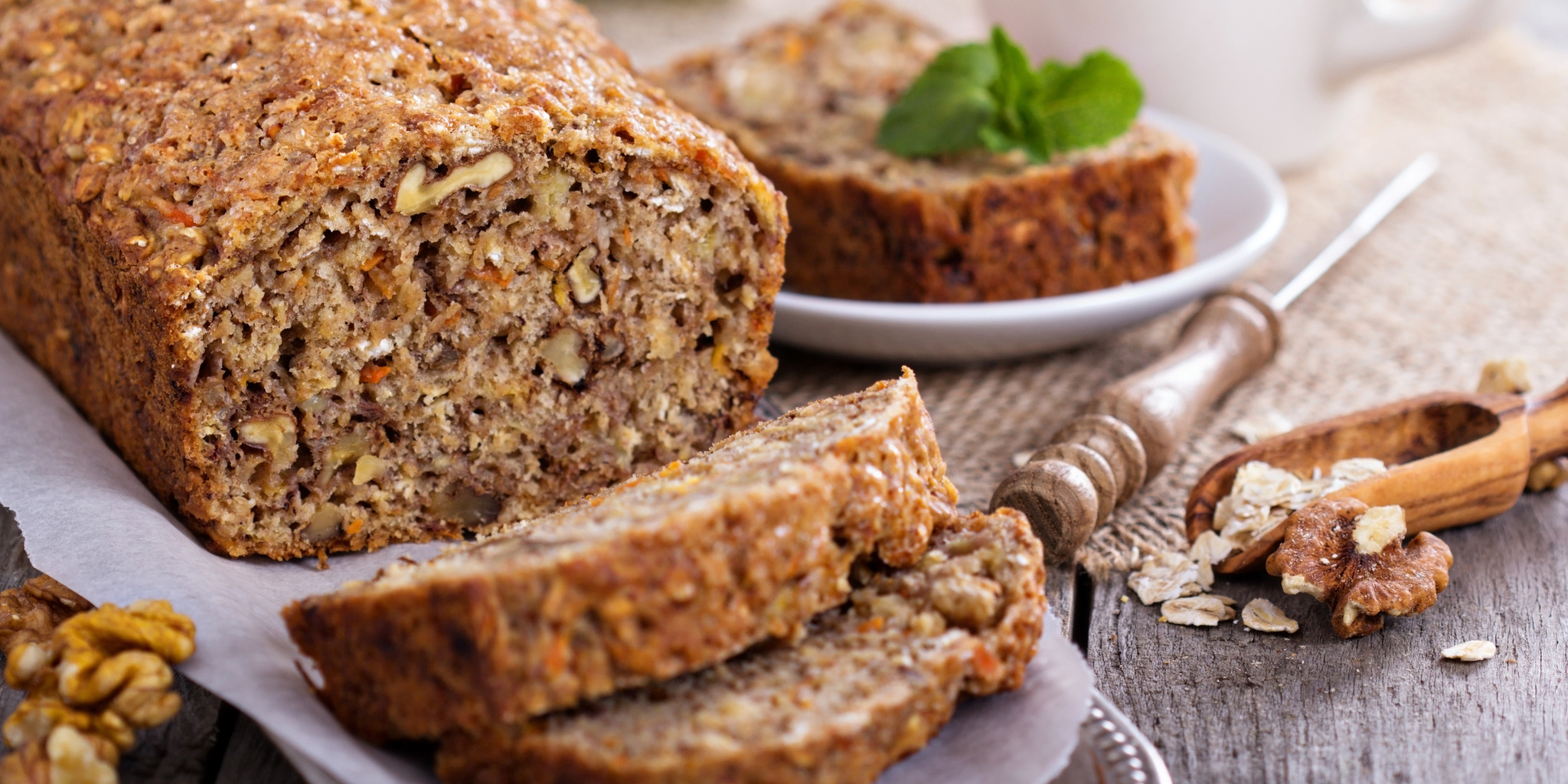 Banana Carrot Bread at foodious.com