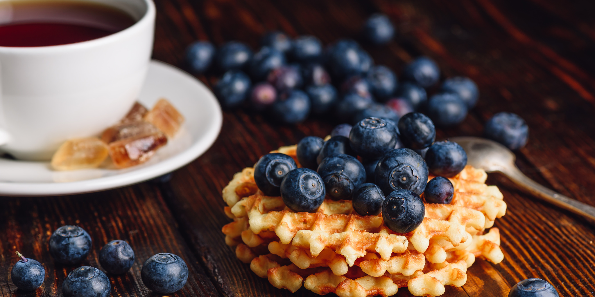 Vegan “Buttermilk” Waffles at foodious.com