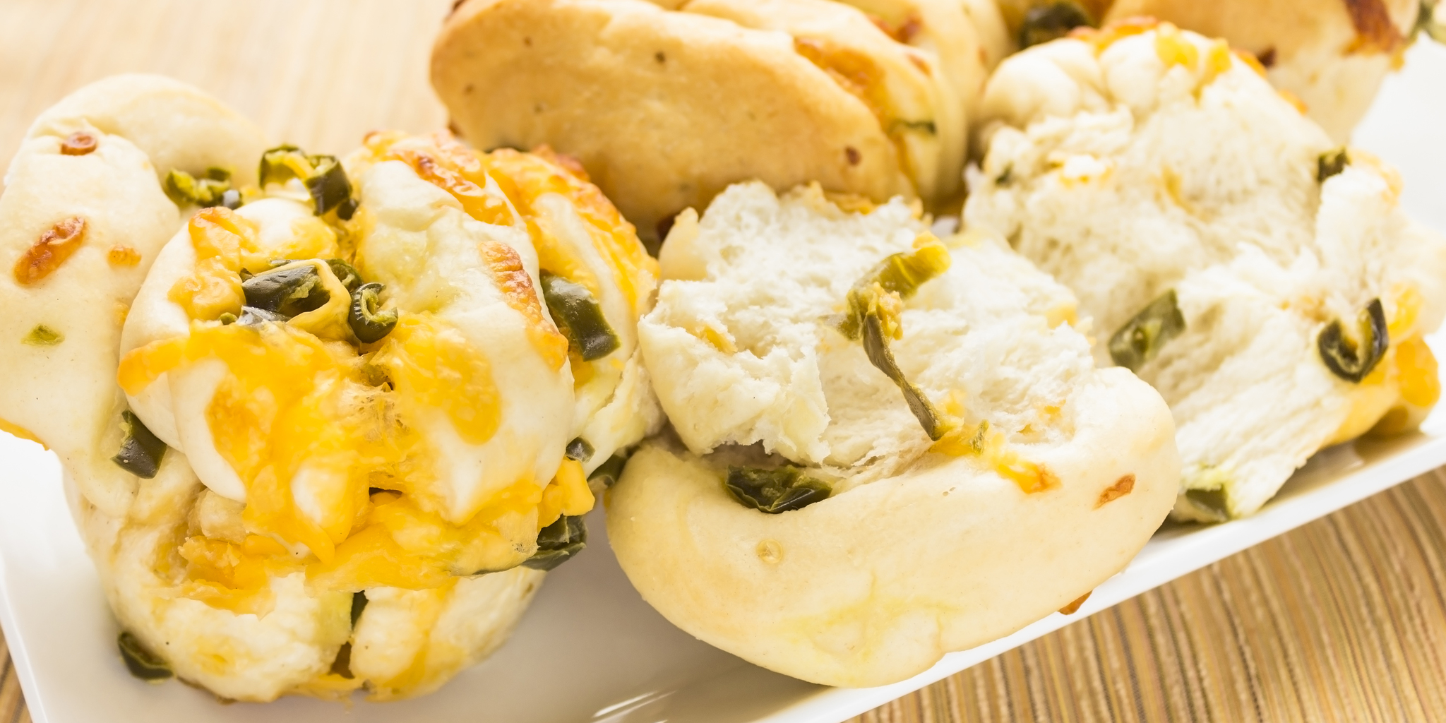 Jalapeno Cheddar Rolls at foodious.com