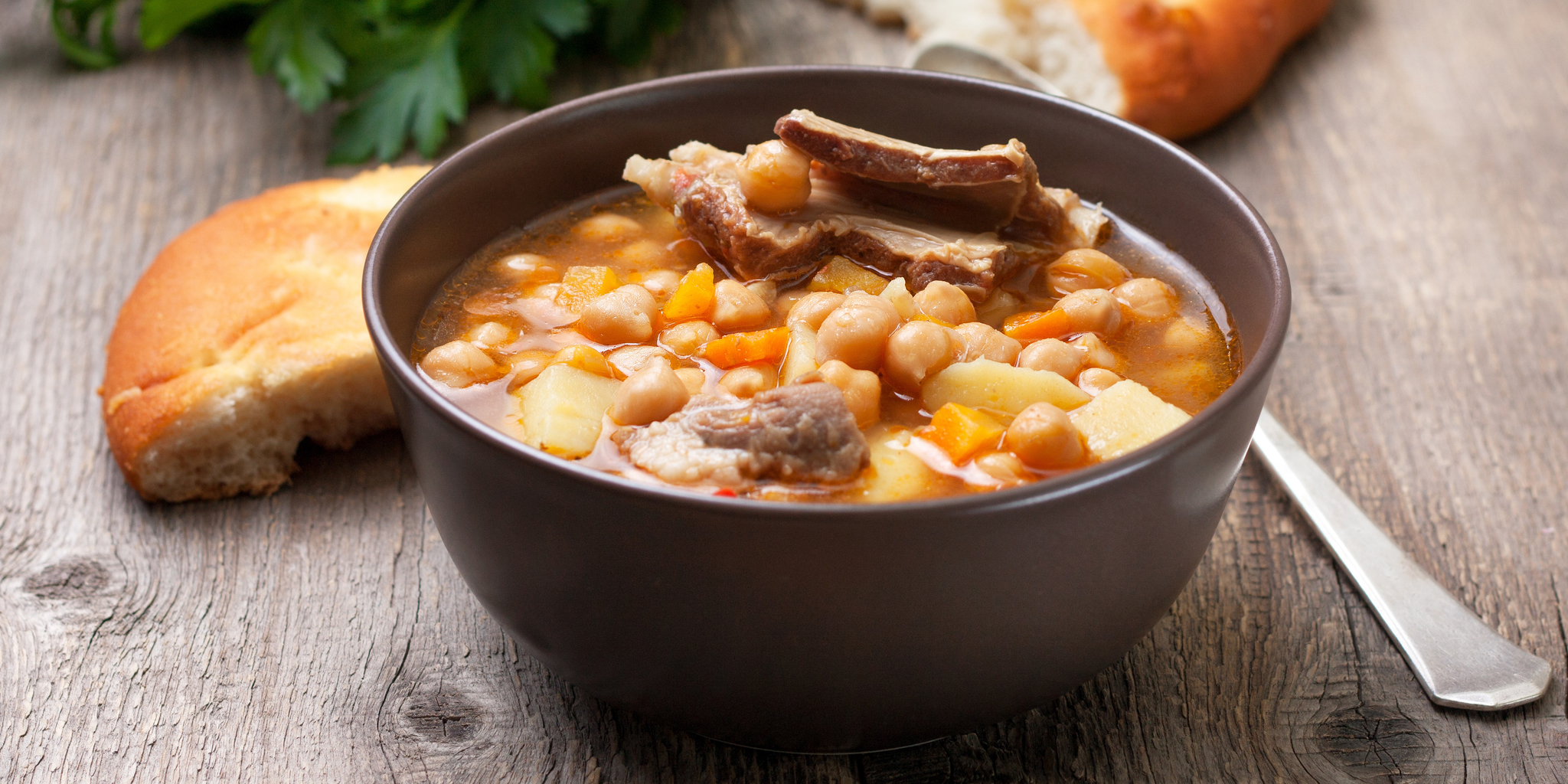 Lamb and Chickpea Soup at foodious.com