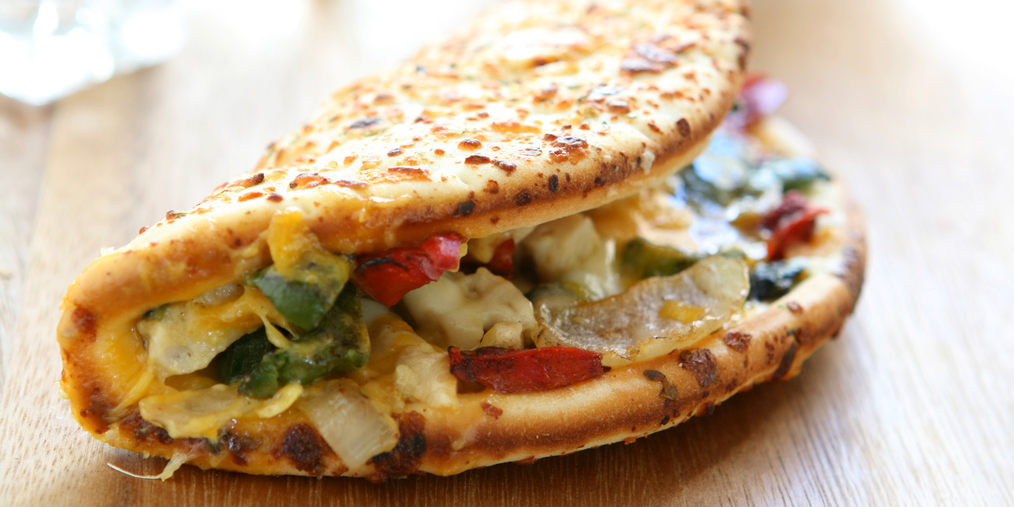 Vegetable Flatbread Melt at foodious.com