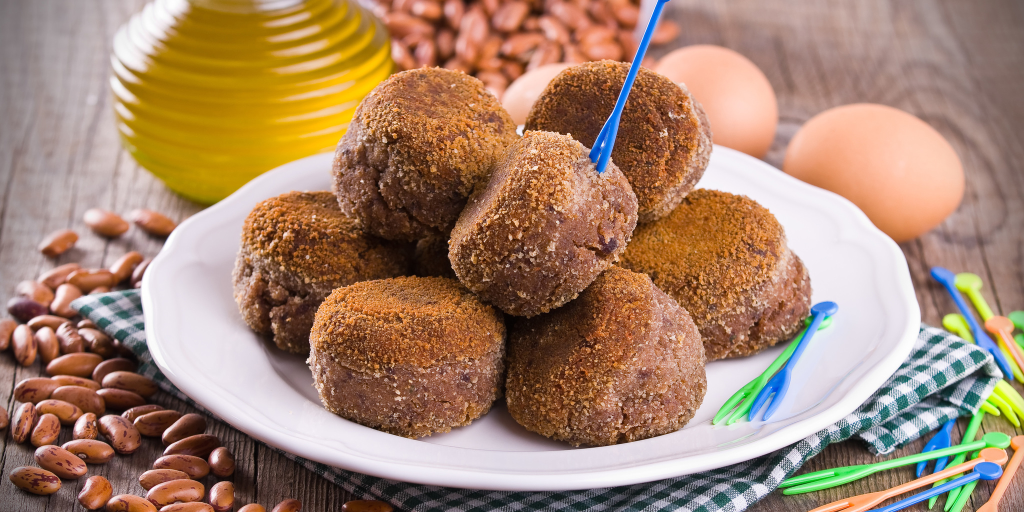 Black Bean Meatballs at foodious.com