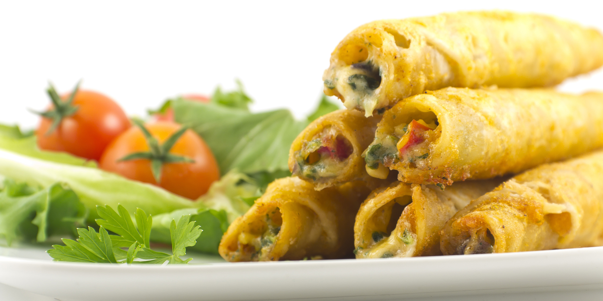 Chicken Vegetable Taquito at foodious.com
