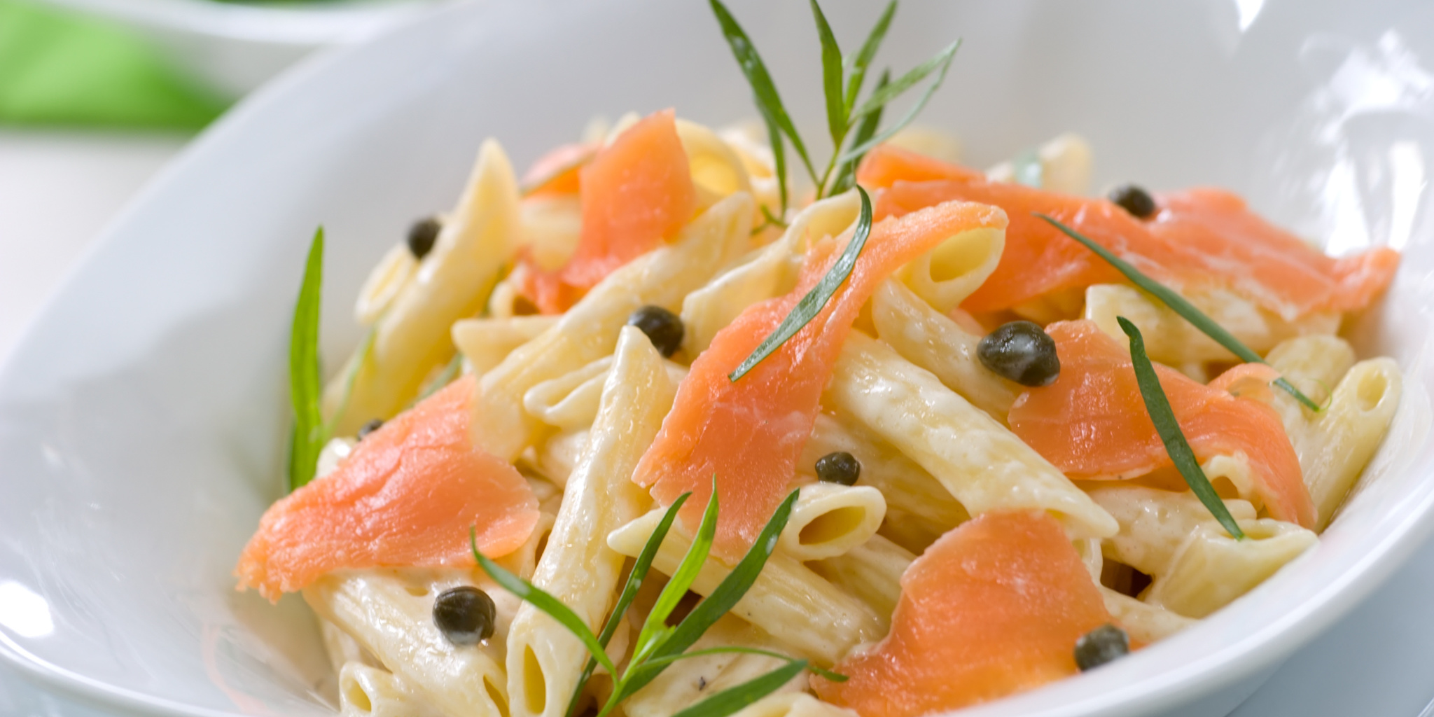 Salmon Pasta at foodious.com