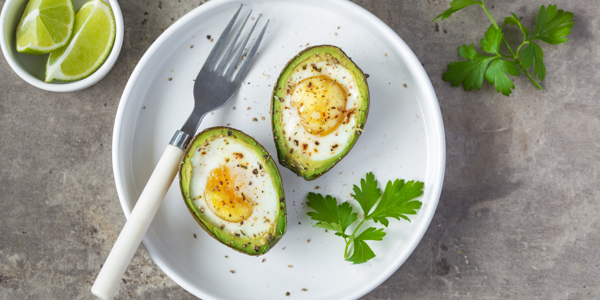 Avocado Baked with Egg at foodious.com