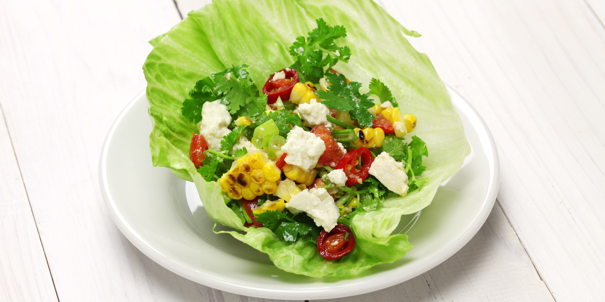 Vegetable Lettuce Wrap at foodious.com