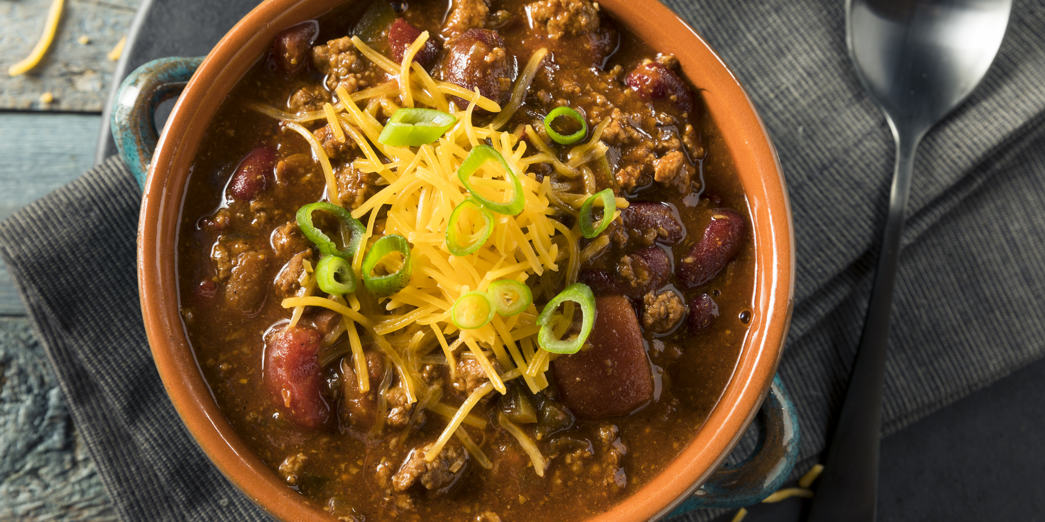 Crockpot Beef Chili at foodious.com