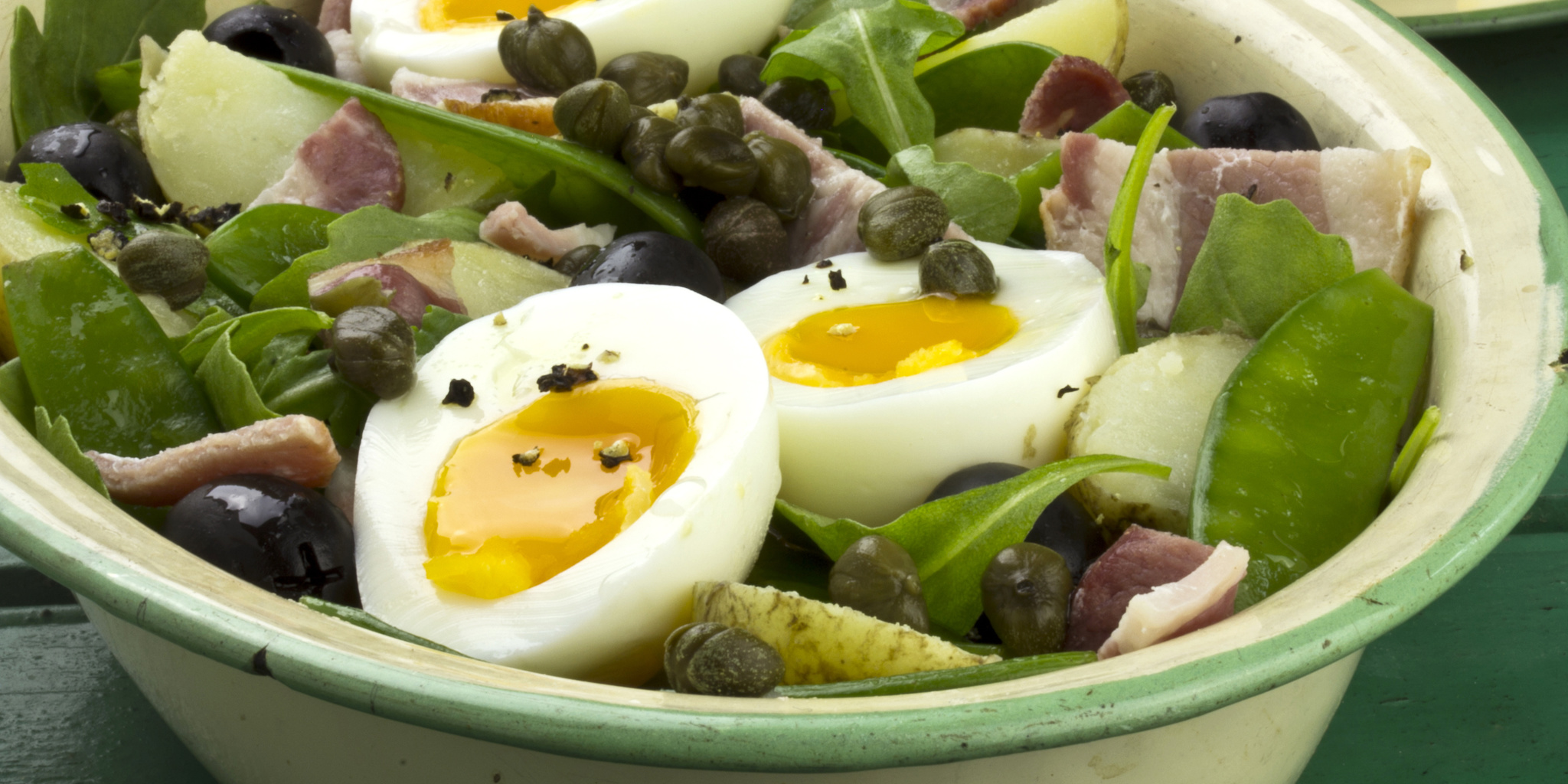 Potato, Bacon, Egg Salad at foodious.com