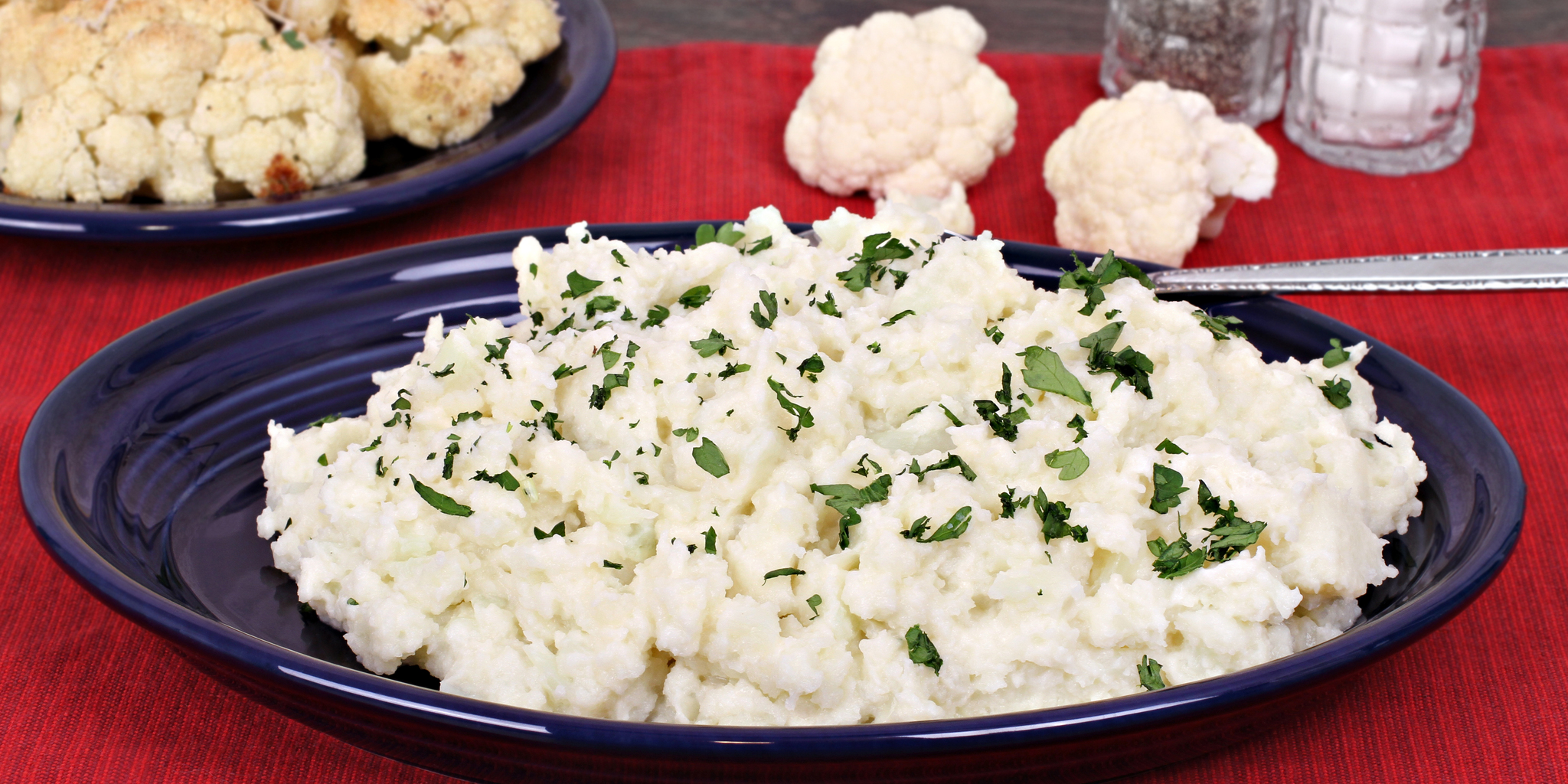 Creamy Mashed Cauliflower "Potatoes" at foodious.com