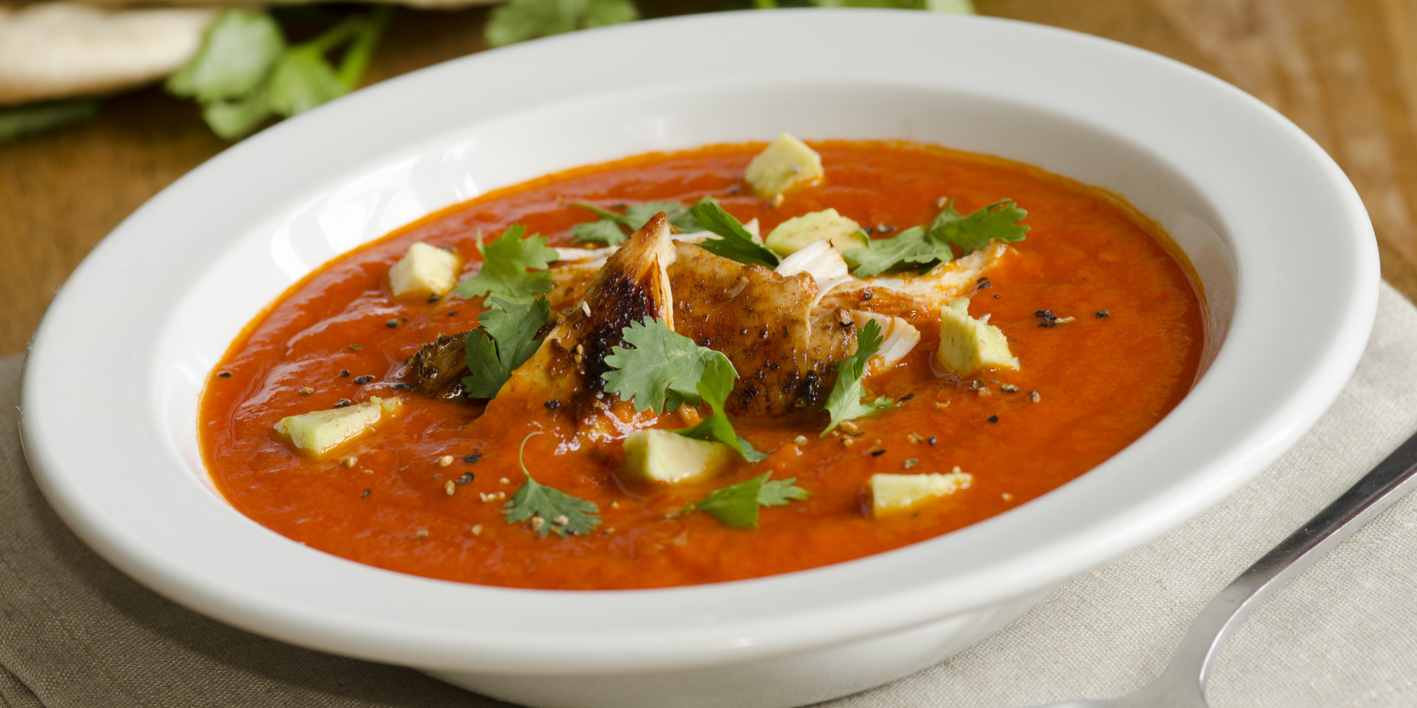 Spicy Mexican Soup at foodious.com