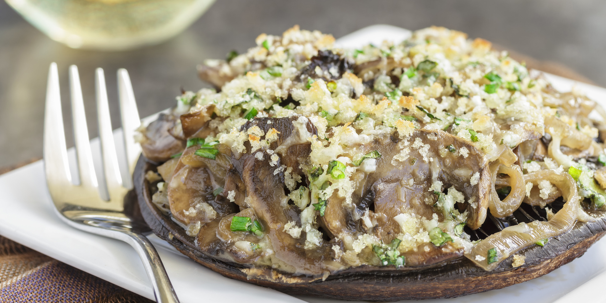 Portobello Gratin at foodious.com