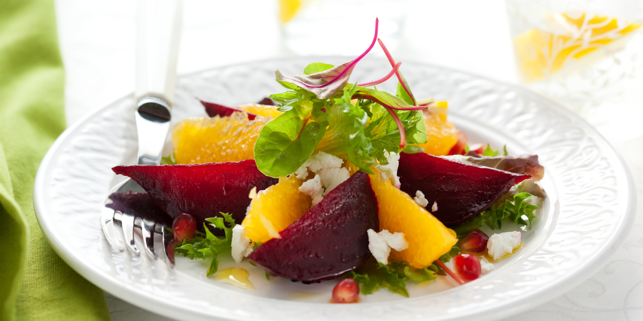 Beet, Pomegranate Salad at foodious.com