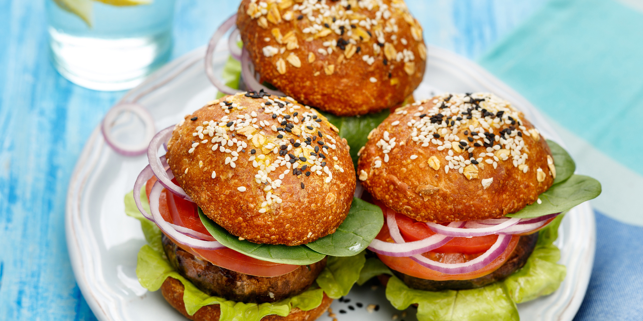 Portobello Mushroom Sliders at foodious.com