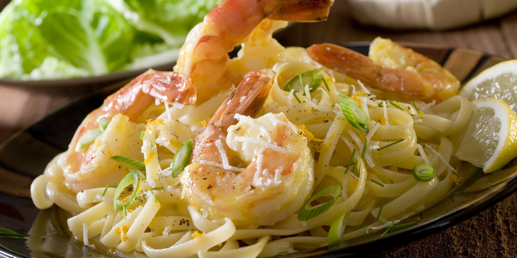 Linguine with Shrimp in a fresh Citrus Sauce at foodious.com