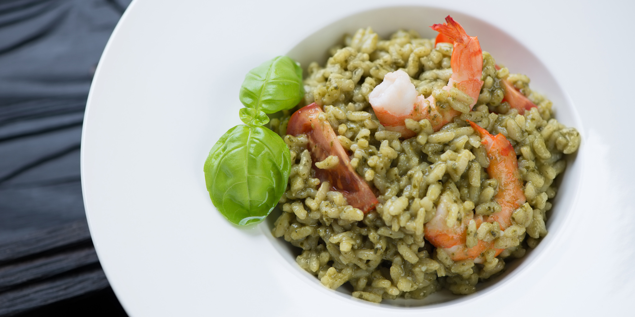 Shrimp and Spinach Risotto at foodious.com