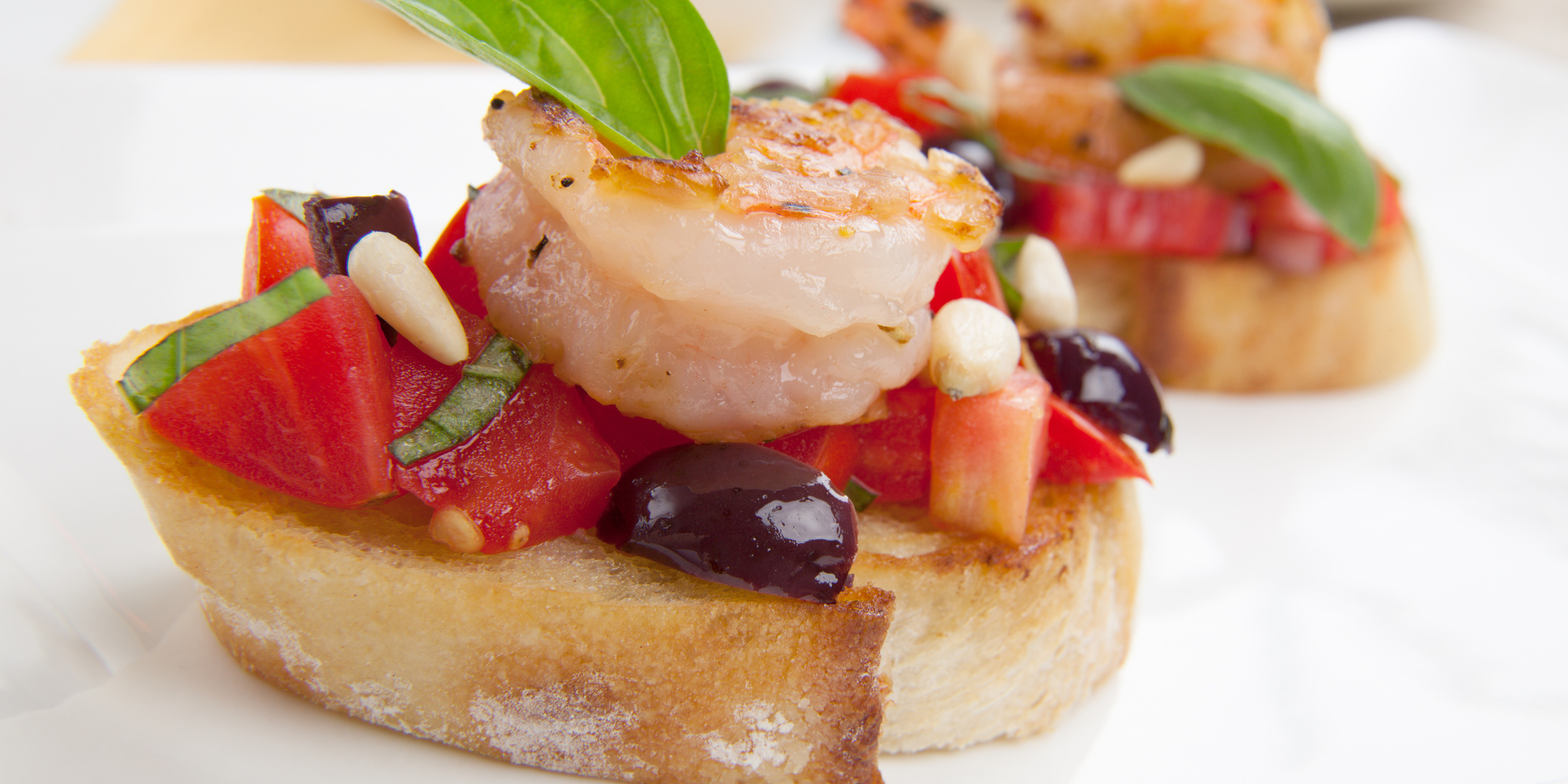 Shrimp Bruschetta at foodious.com