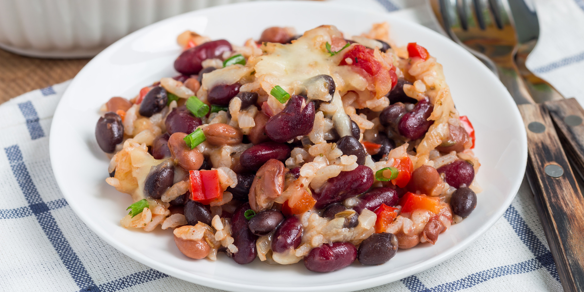 Rice and Bean Bake at foodious.com