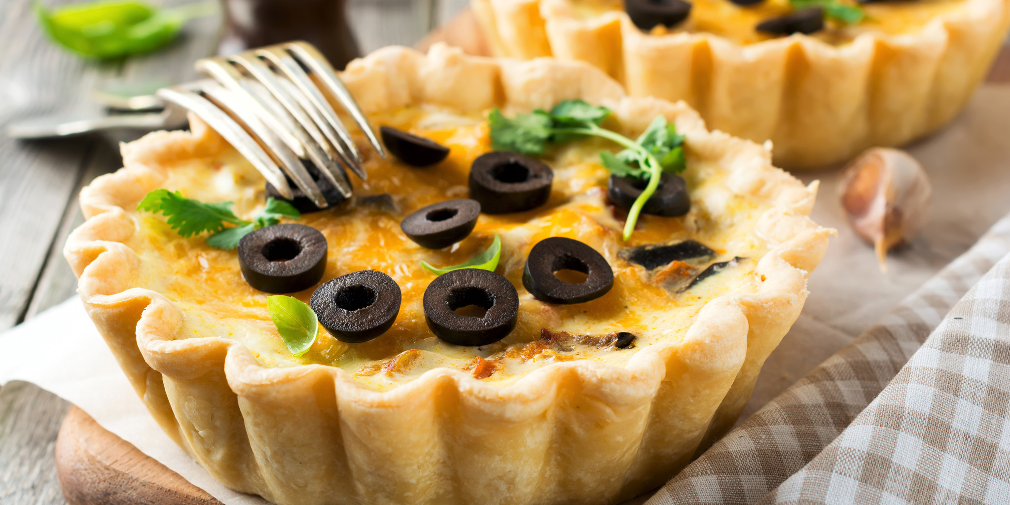 Eggplant Chicken Tartlet at foodious.com