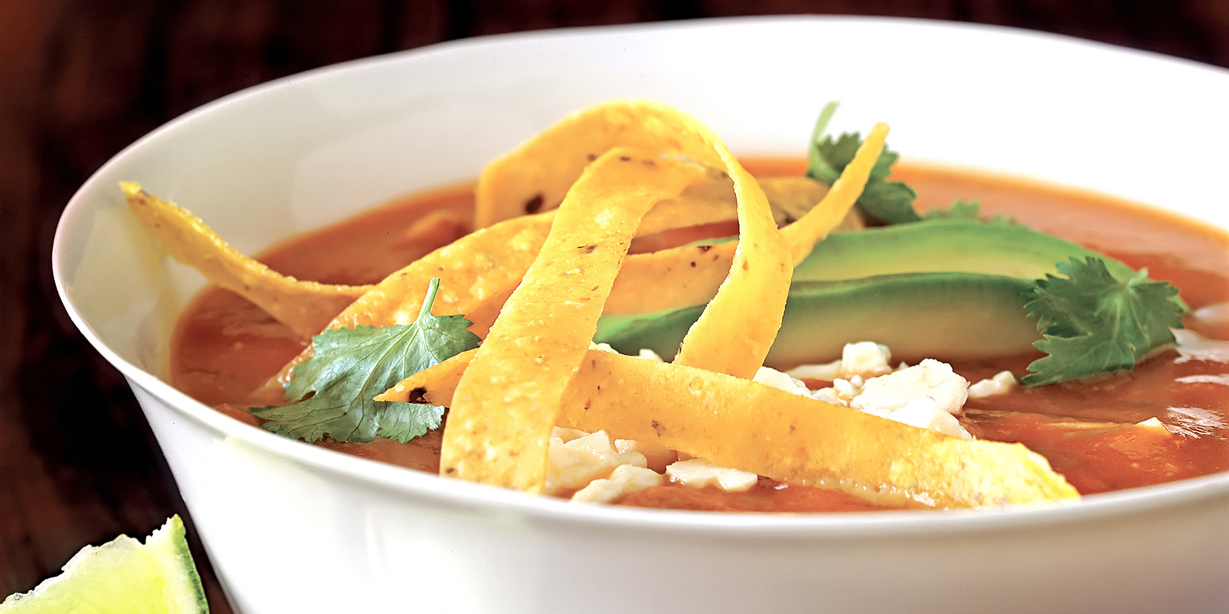 Chicken Tortilla Soup at foodious.com