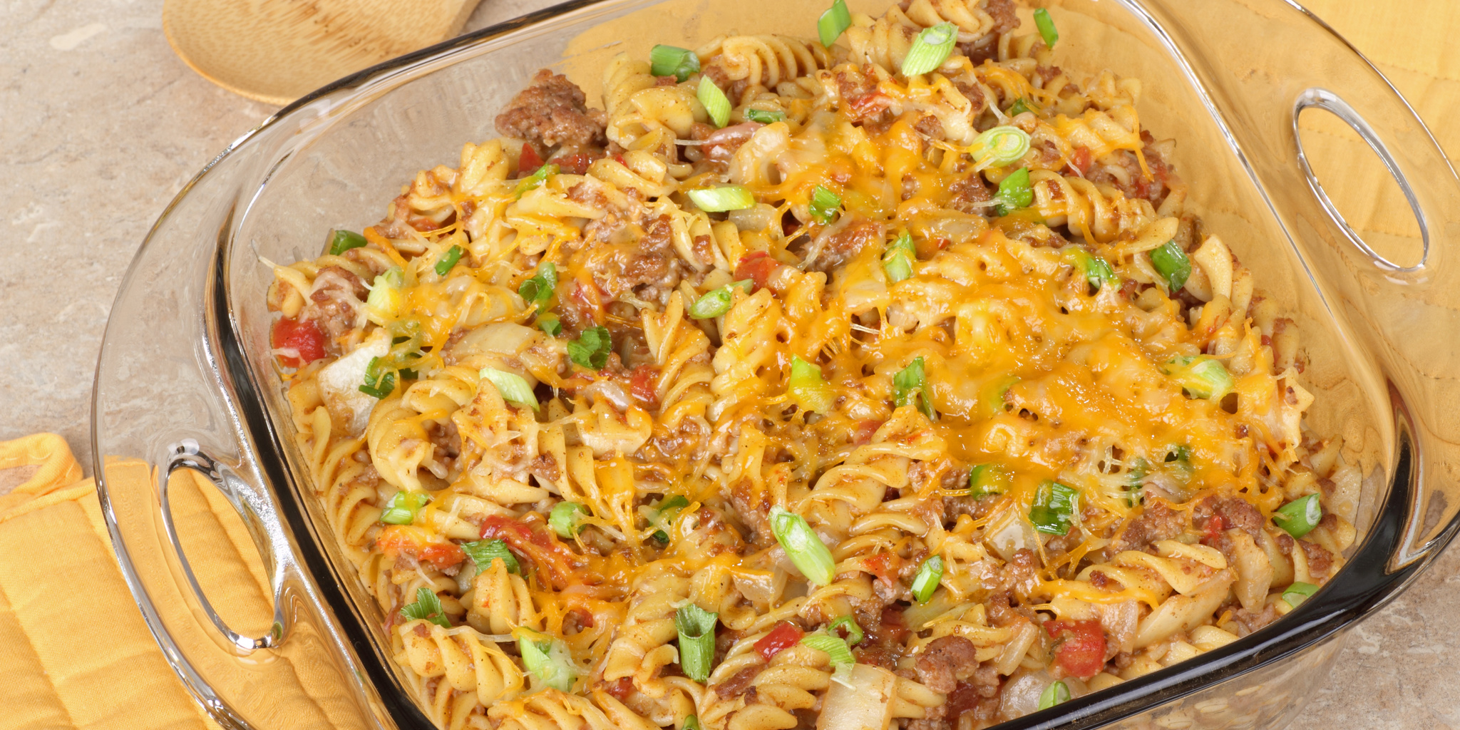 Cheeseburger Rotini Bake at foodious.com