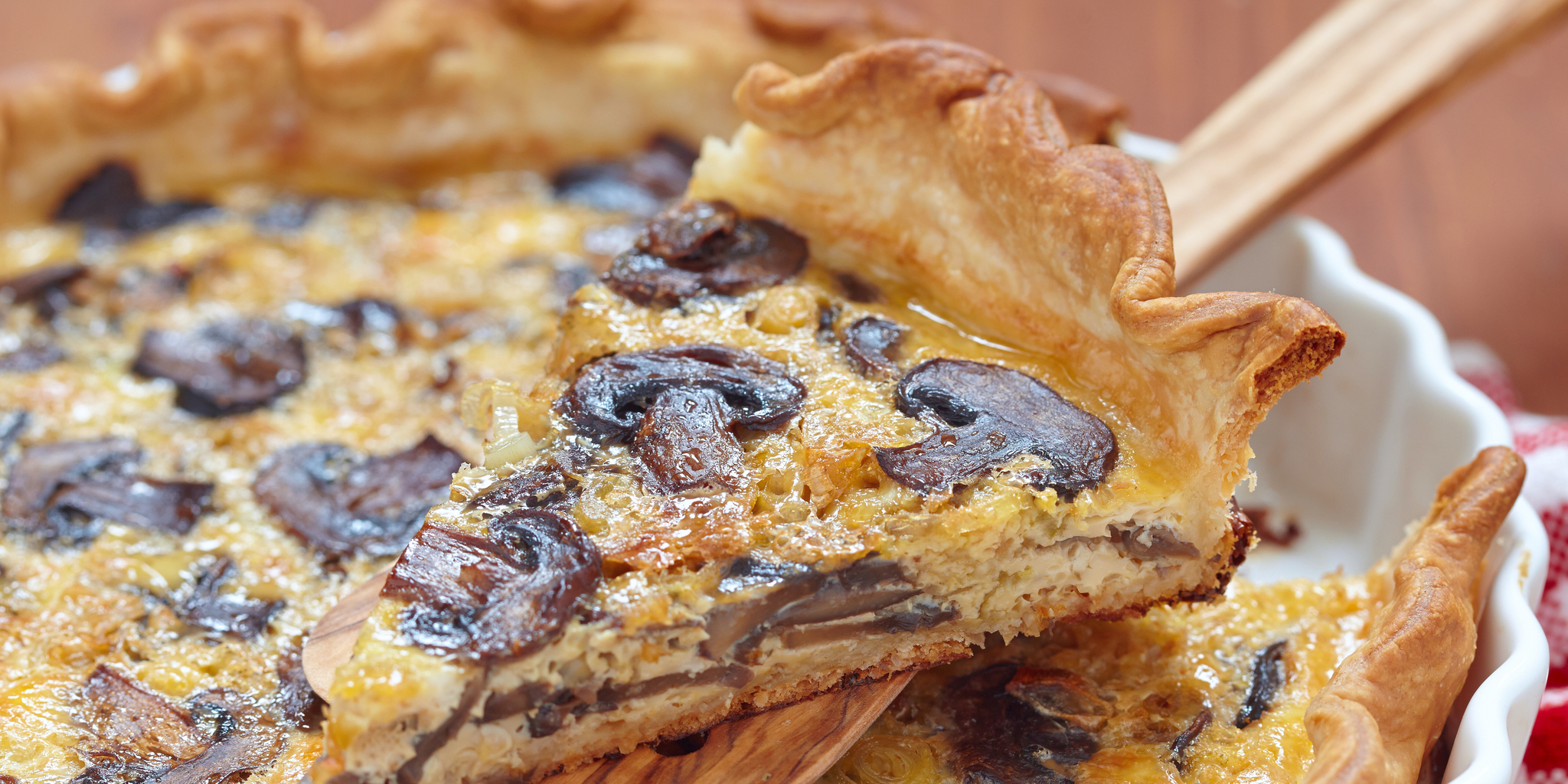 Caramelized Shallot and Onion Quiche at foodious.com