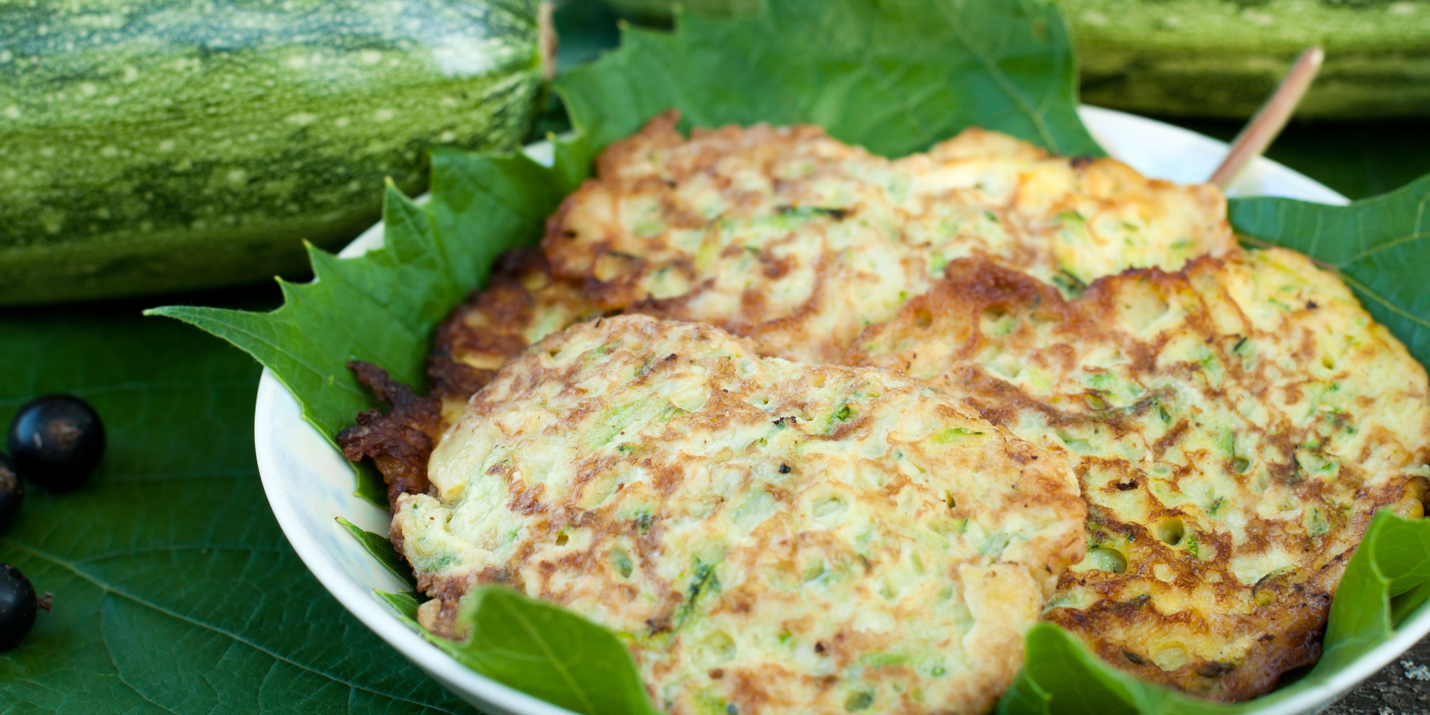 Zucchini-Potato Pancakes at foodious.com