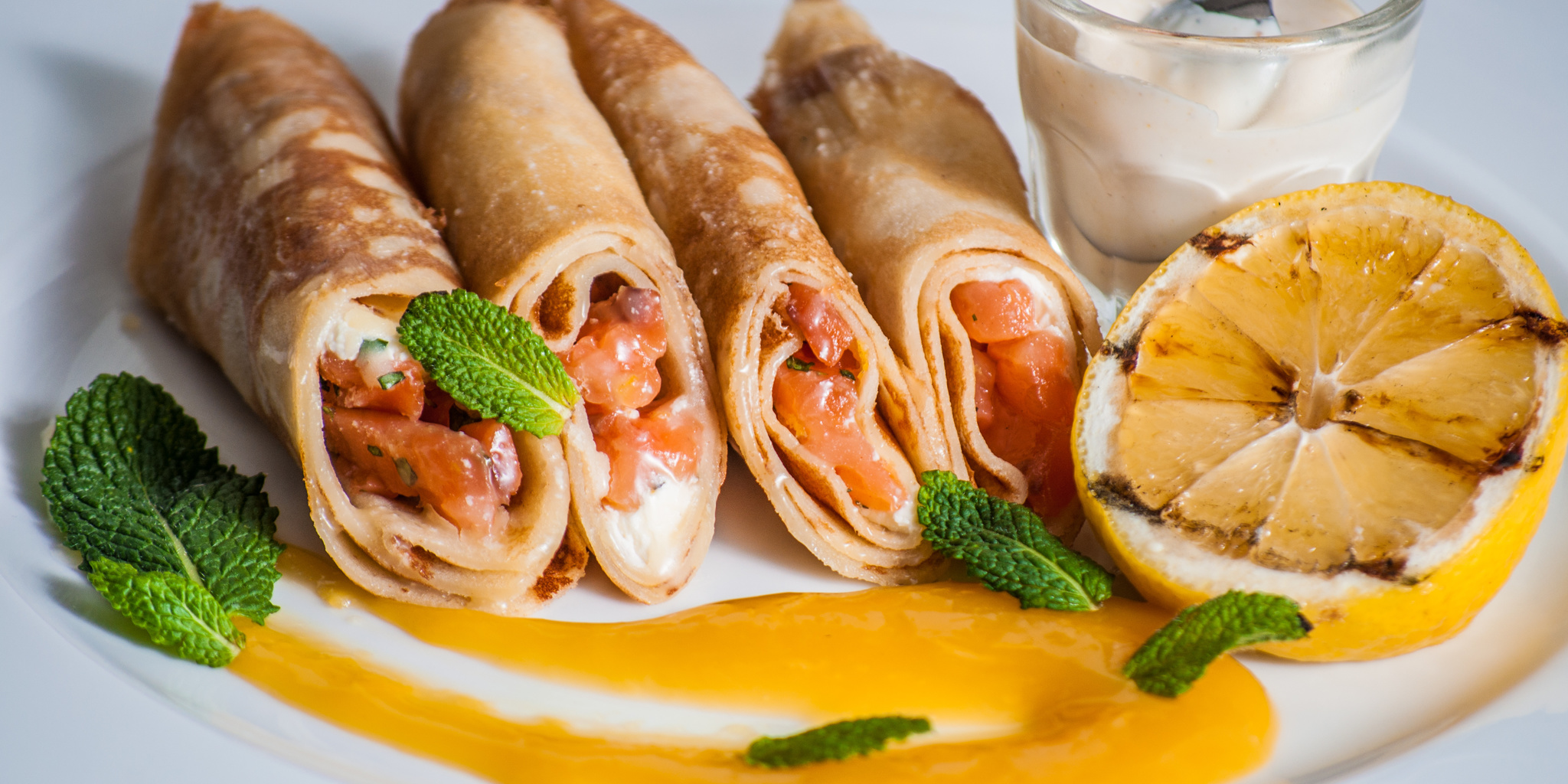 Salmon Crepes at foodious.com