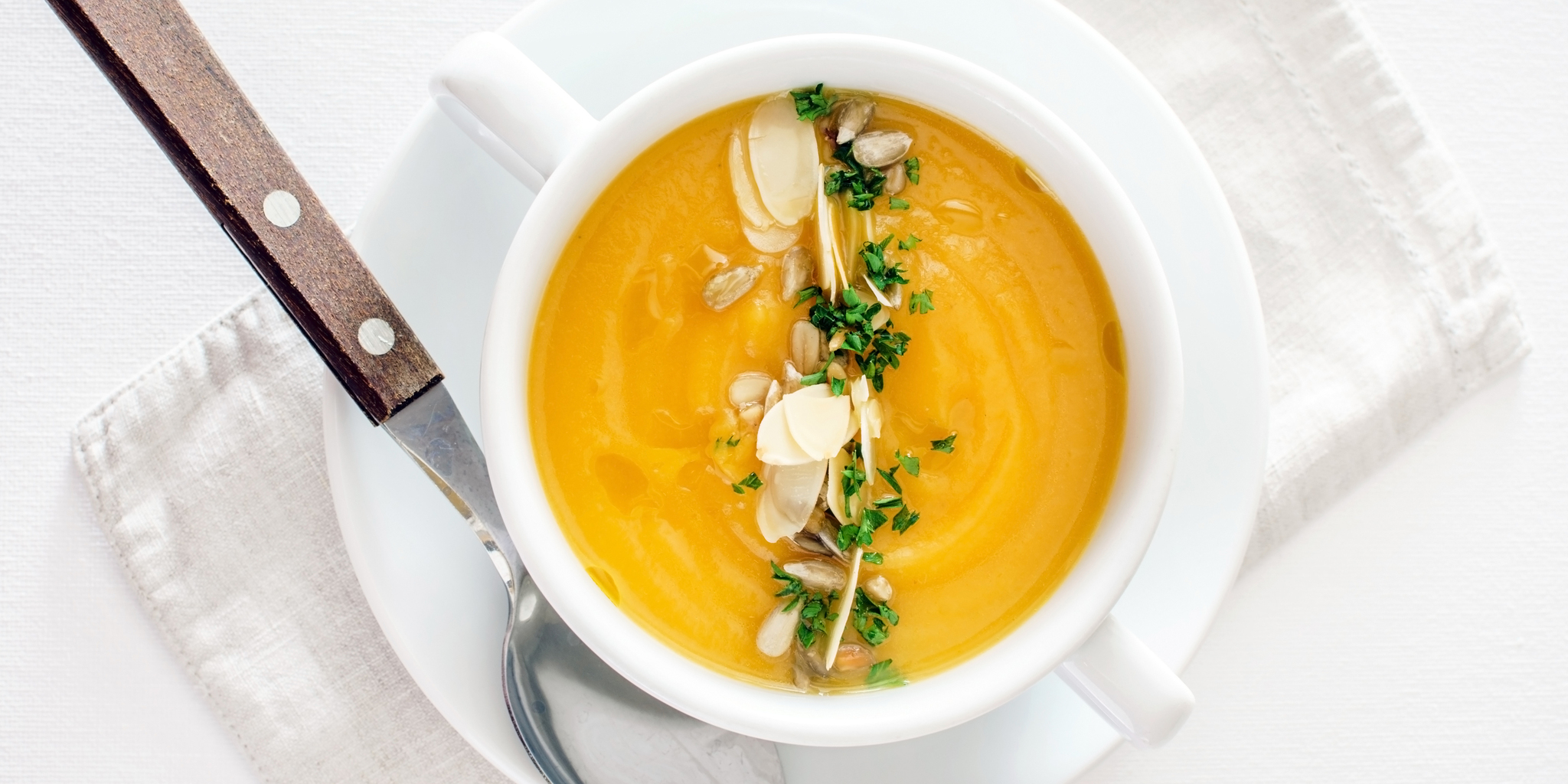 Red Curry Kuri Squash Soup at foodious.com