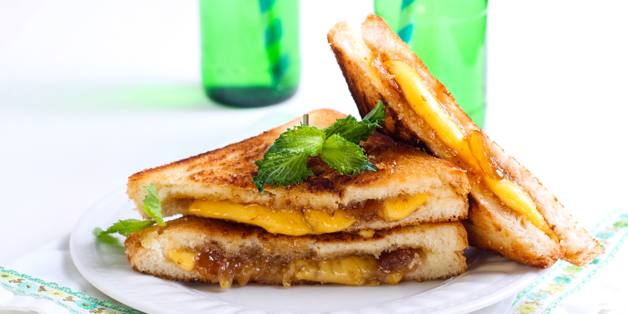 Grilled Cheese and Fig Sandwich at foodious.com