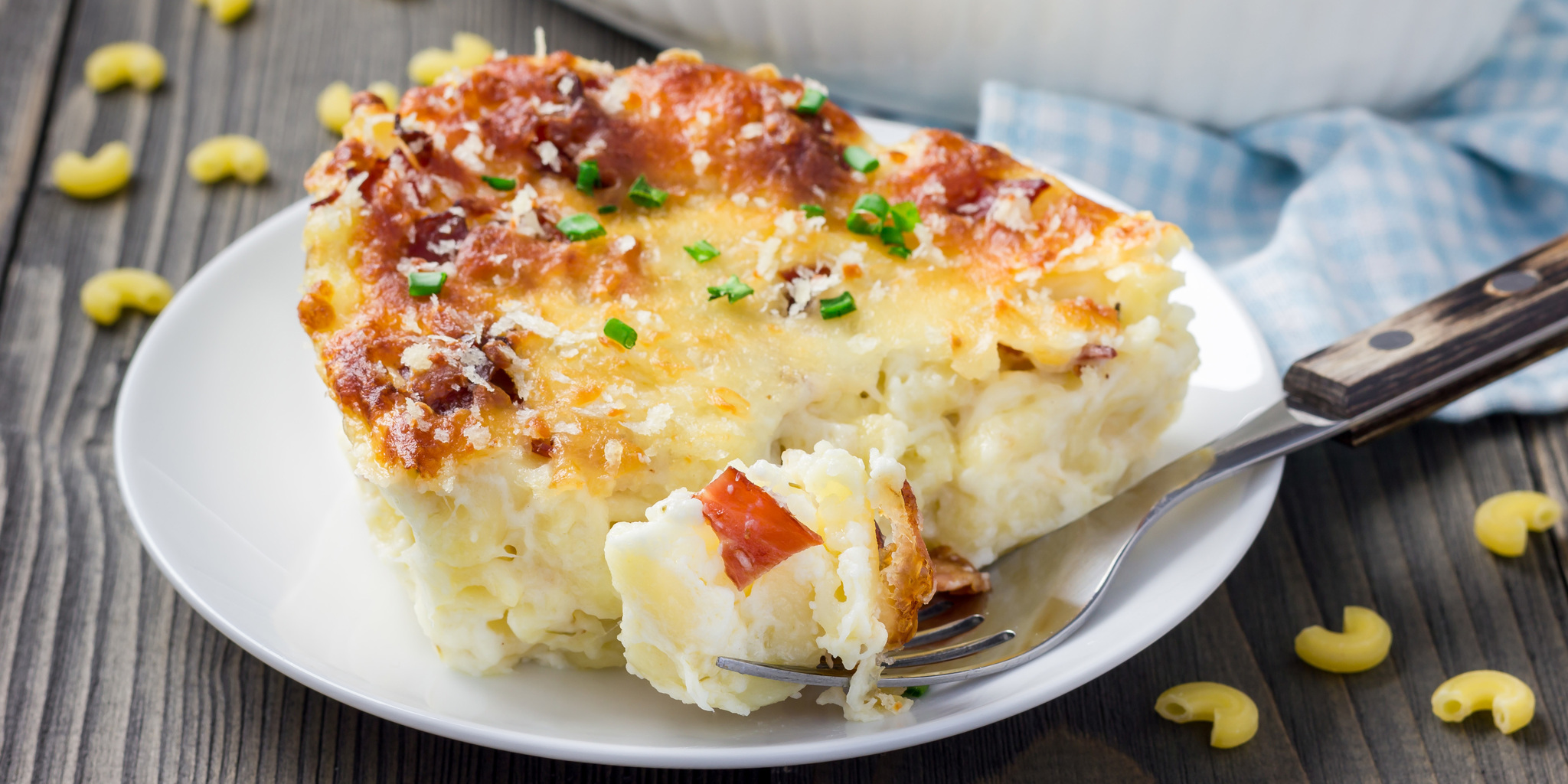 Homemade Bacon Mac and Cheese at foodious.com