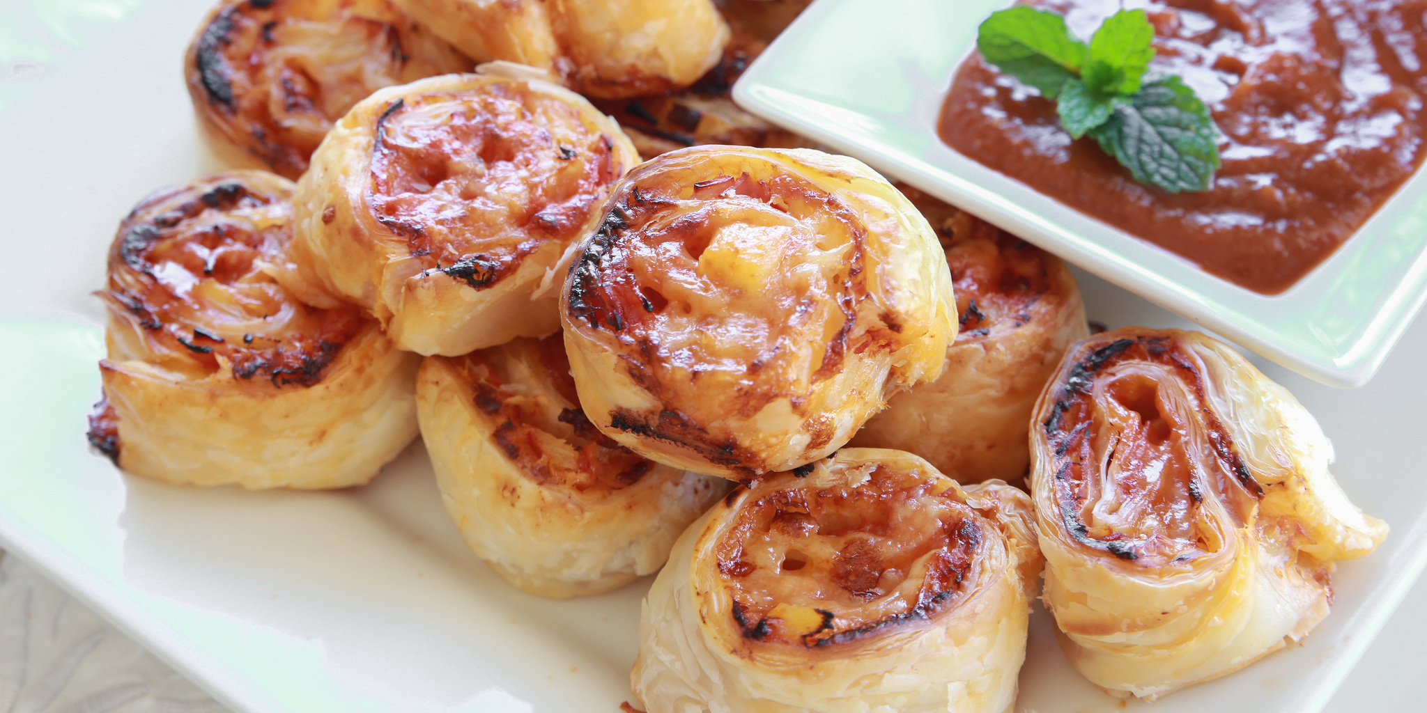 Hawaiian Pizza Rolls at foodious.com