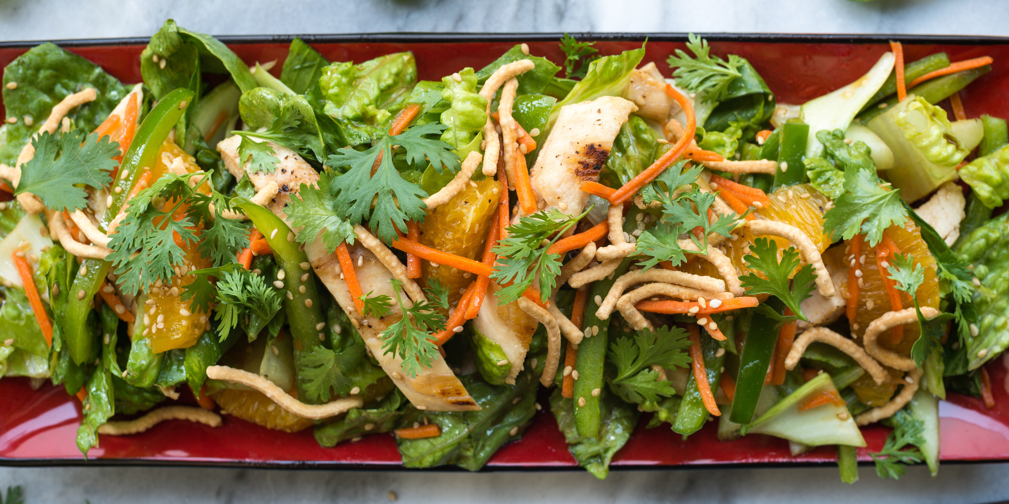 Chinese Chicken Salad with Chinese Salad Dressing at foodious.com