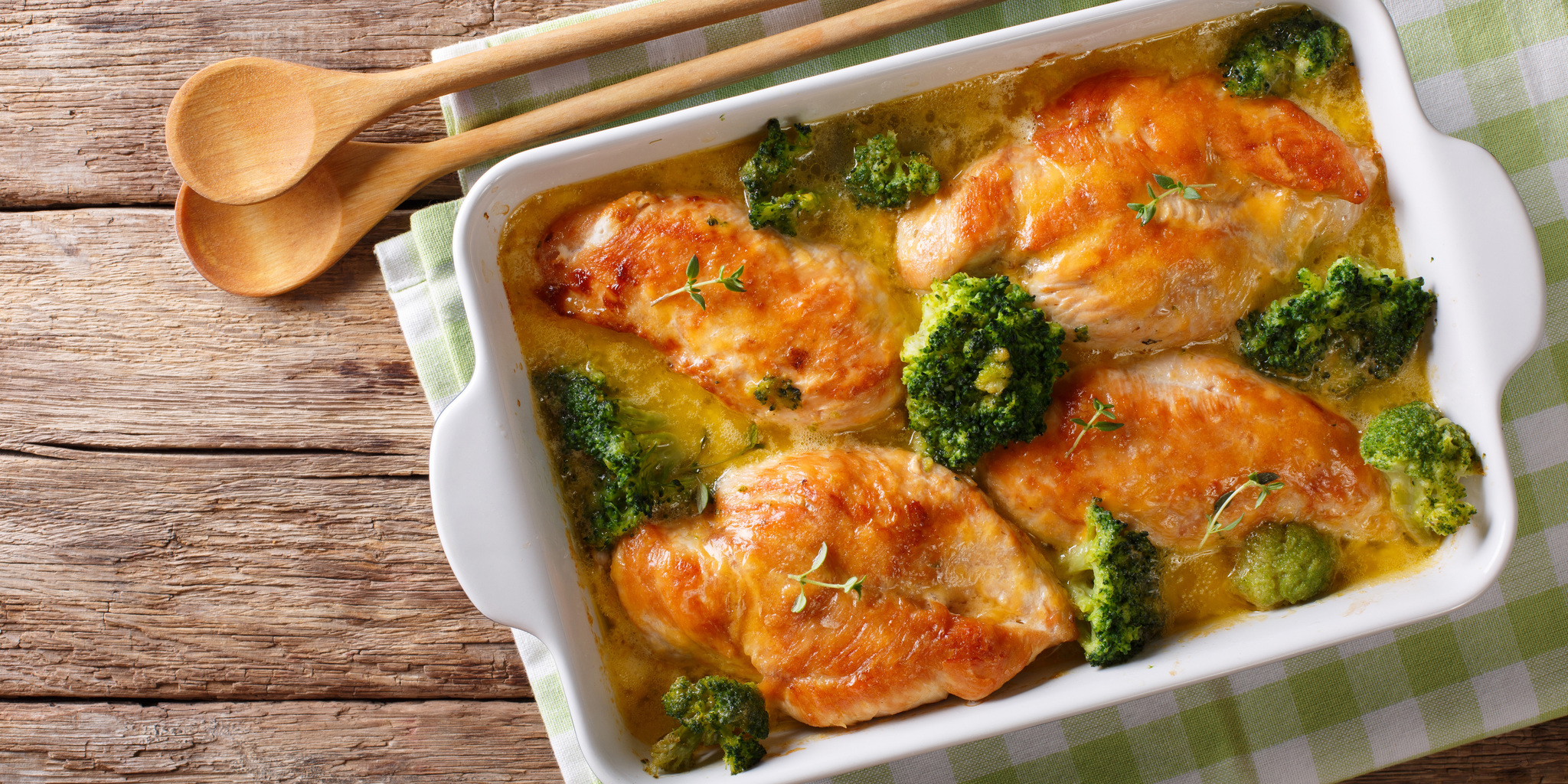 Baked Chicken with Broccoli and Cheese at foodious.com
