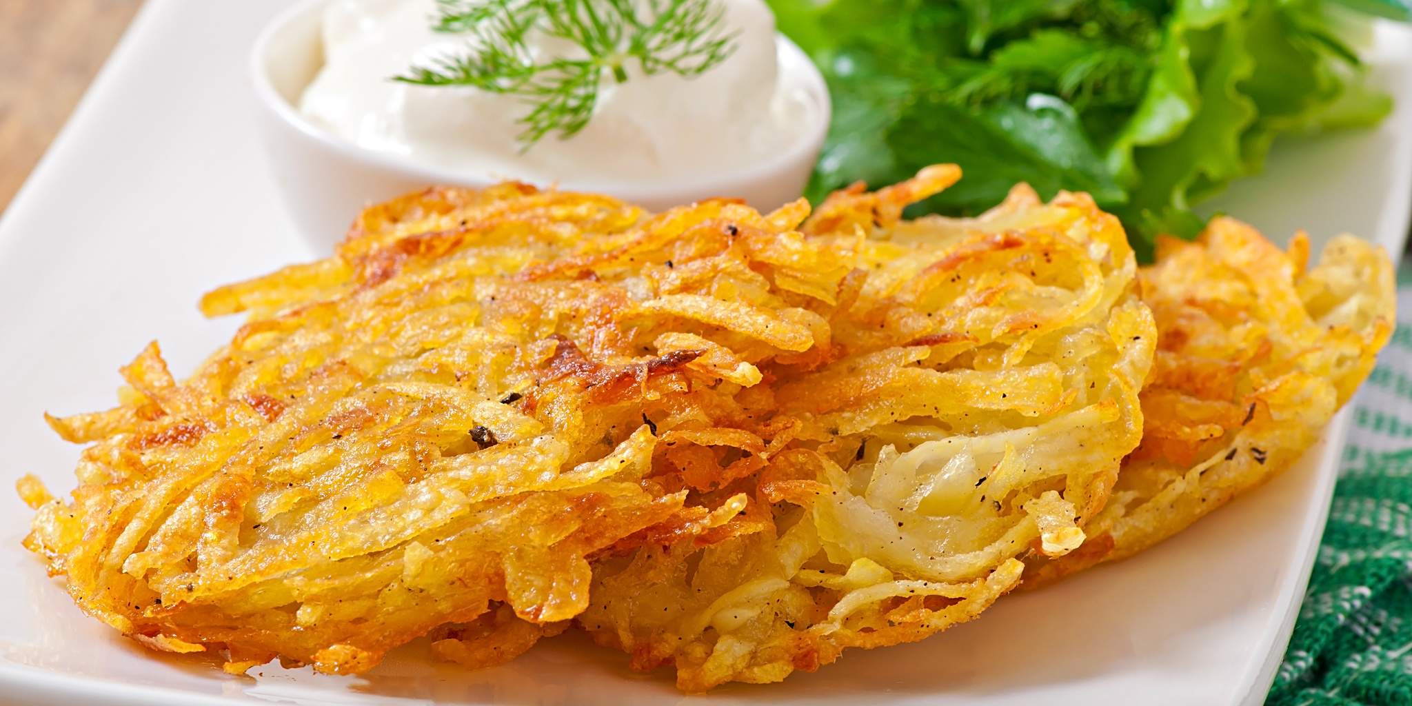 Potato and Shallot Latkes at foodious.com