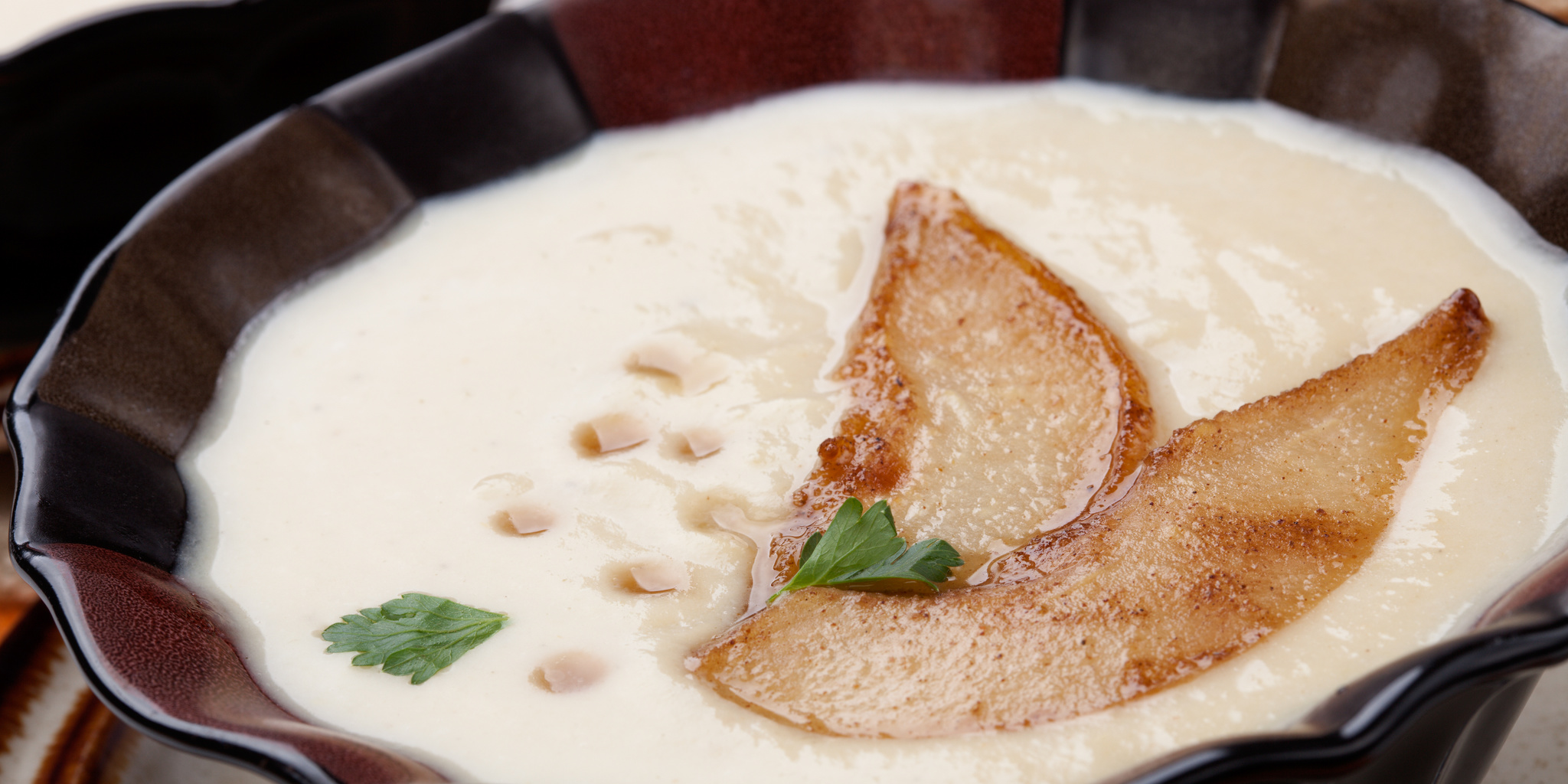 Parsnip Pear Soup at foodious.com