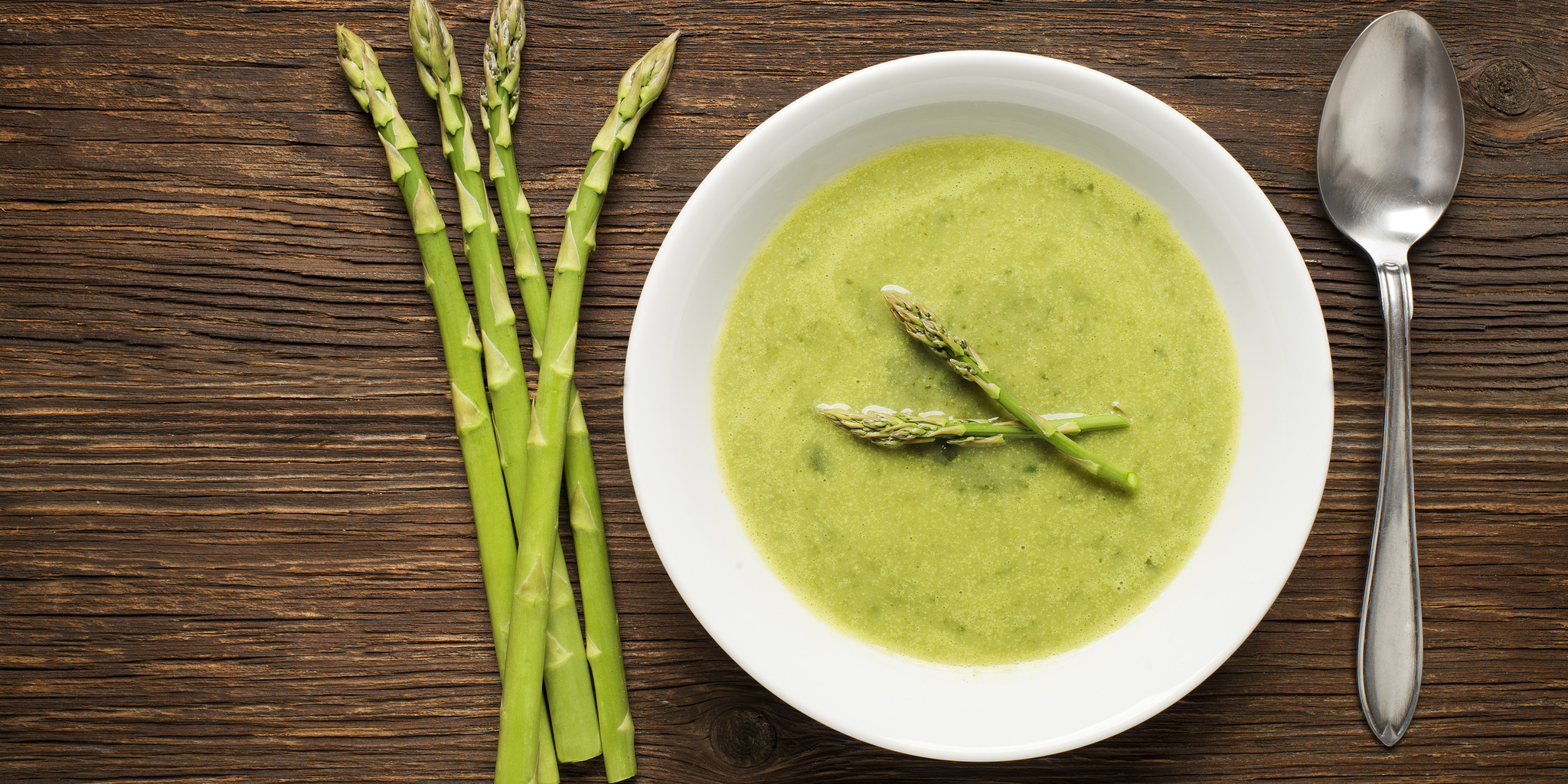 Asparagus Parmesan Soup at foodious.com