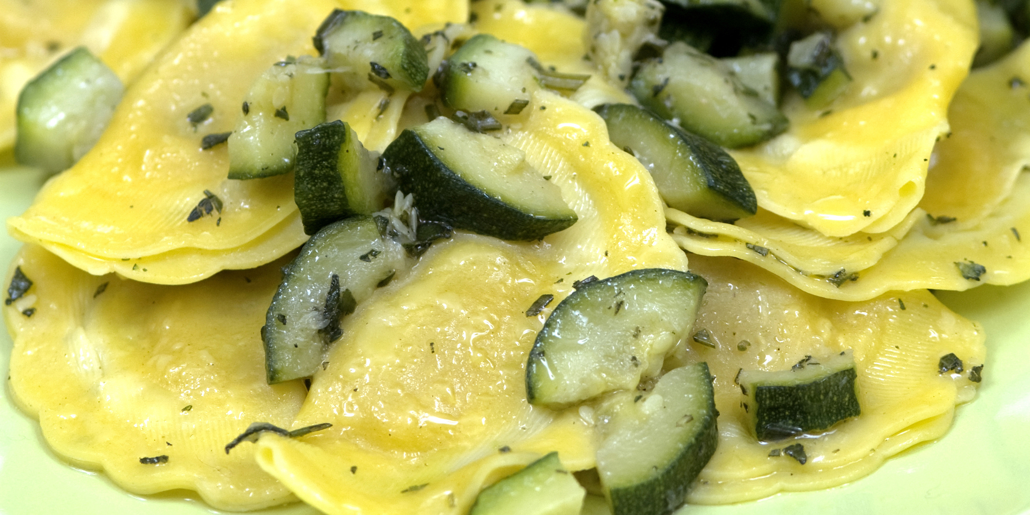 Ravioli With Sauteed Zucchini at foodious.com