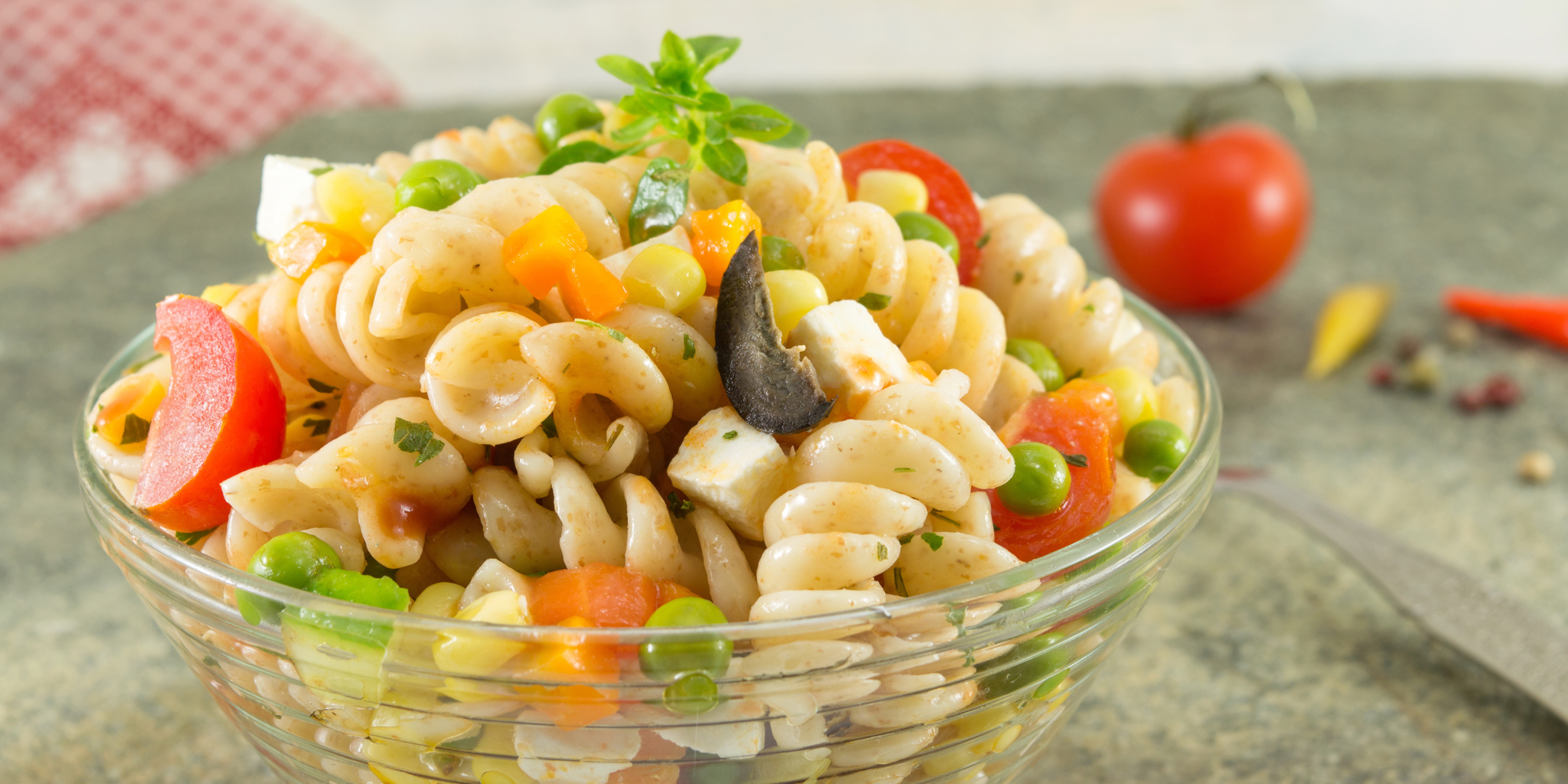Summer Pasta Salad at foodious.com