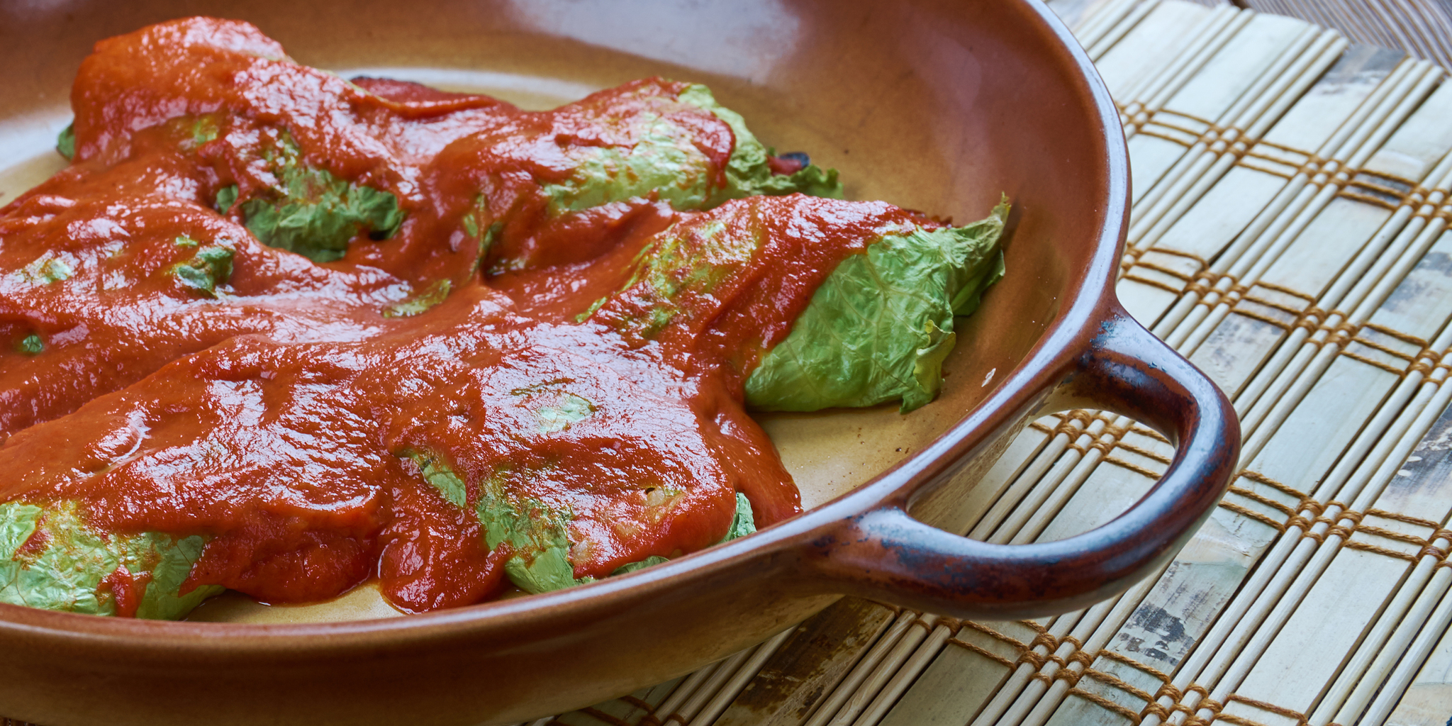 Moroccan Spiced Cabbage Rolls at foodious.com
