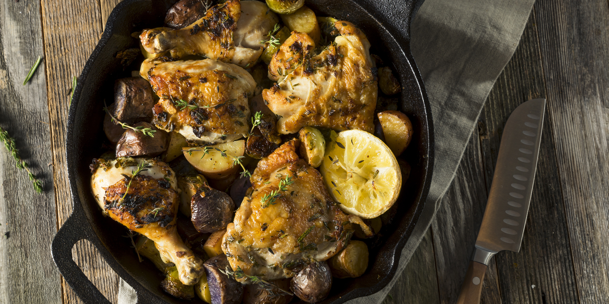 Honey Mustard Chicken and Potatoes at foodious.com